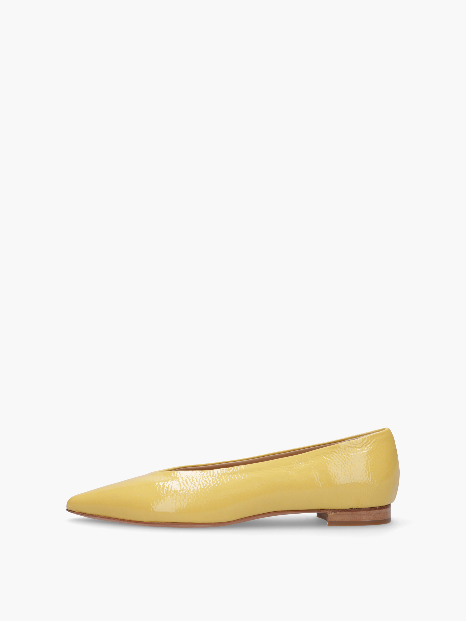 MATA-Lackleder-Gelb-TM9104F-0012-0237-Thea-Mika_1_BM MATA Lackleder Hellblau, Bekleidung, Schuhwerk, Schuh
