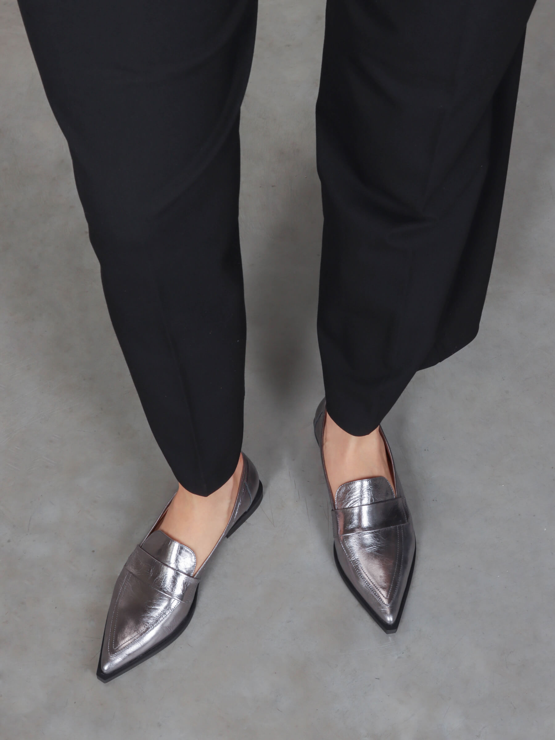 Mokassins silber