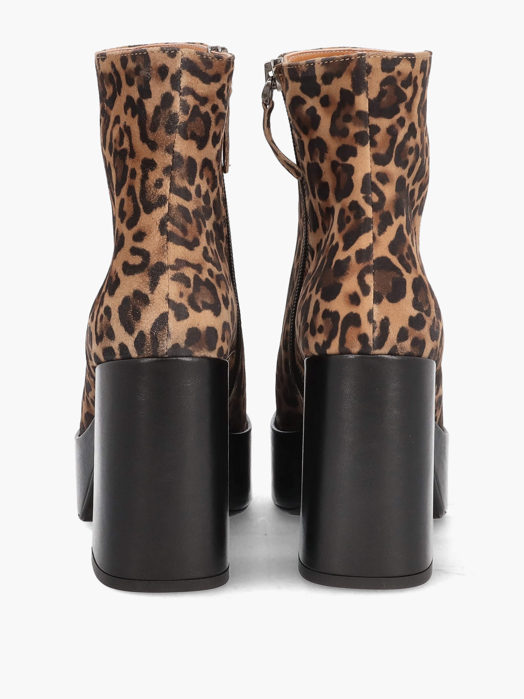 High Heel Boots leo 100 mm, Bekleidung, Schuhwerk, Hoher Absatz, Schuh