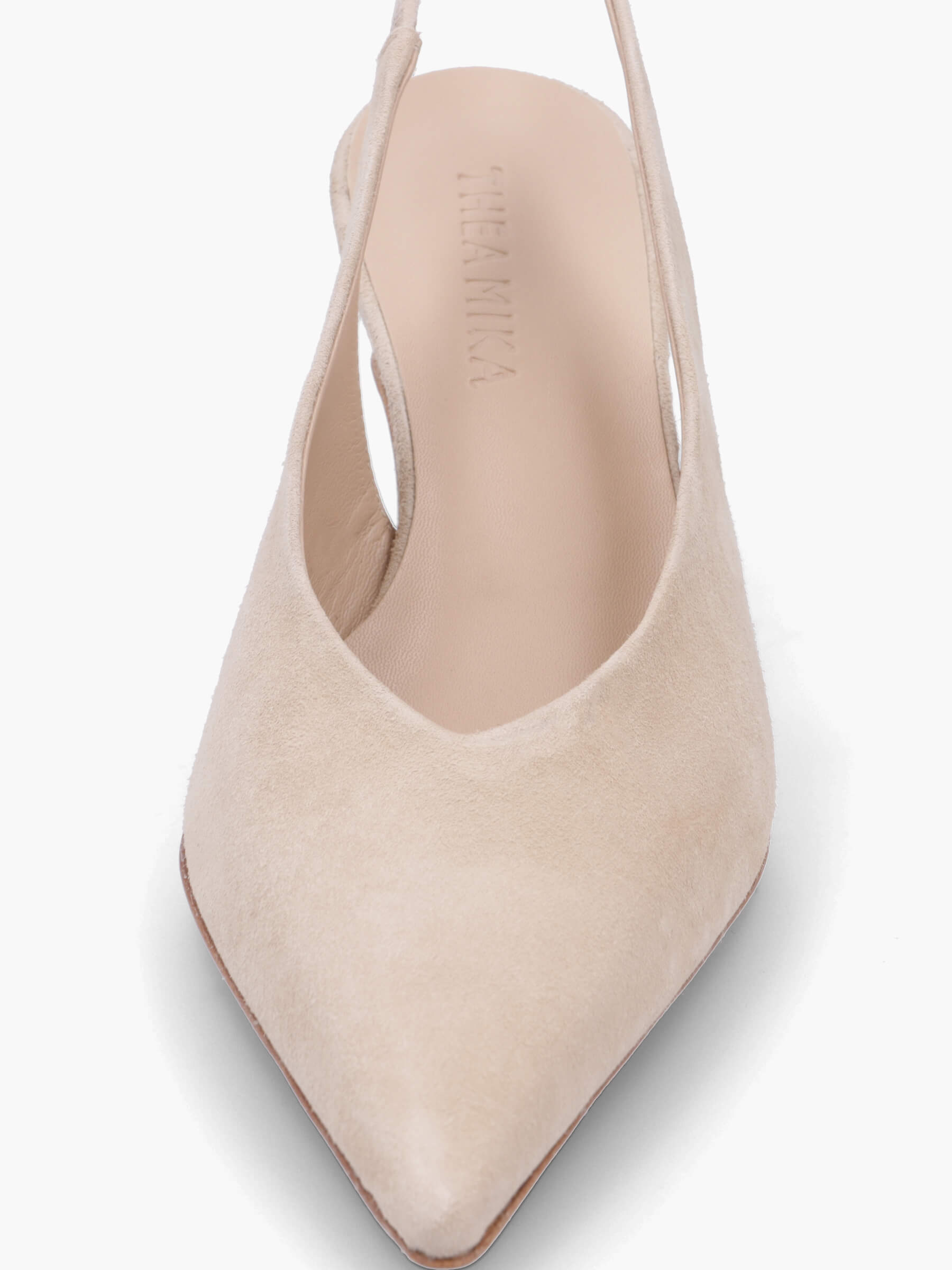 VI Veloursleder Beige, Schuh, Zubehör, Tasche, Handtasche, Hoher Absatz