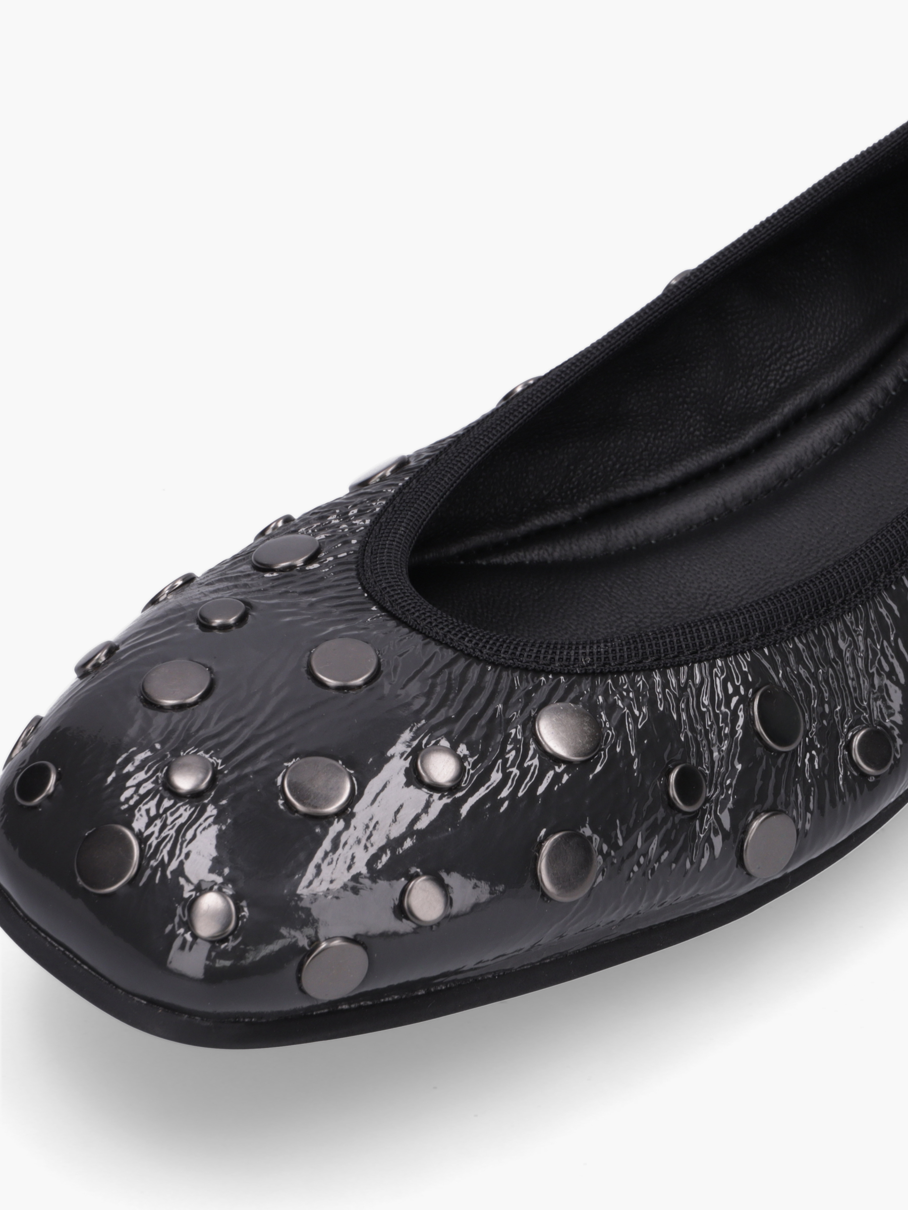 JIN Lackleder Grau, Bekleidung, Schuhwerk, Schuh, Elektrisches Gerät, Schalter