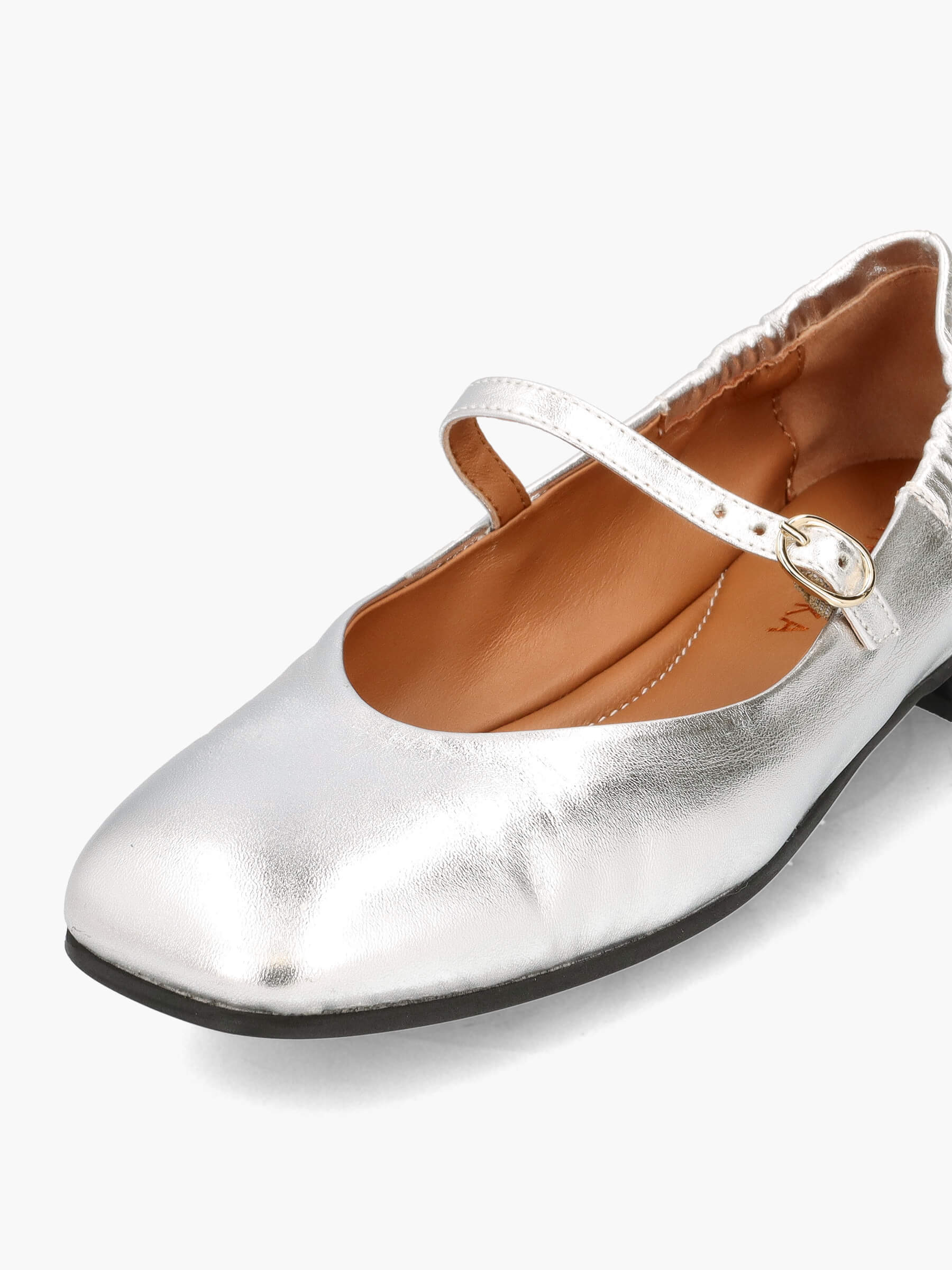 Ballerinas metallic argento, Bekleidung, Schuhwerk, Schuh, Sneaker, Hoher Absatz