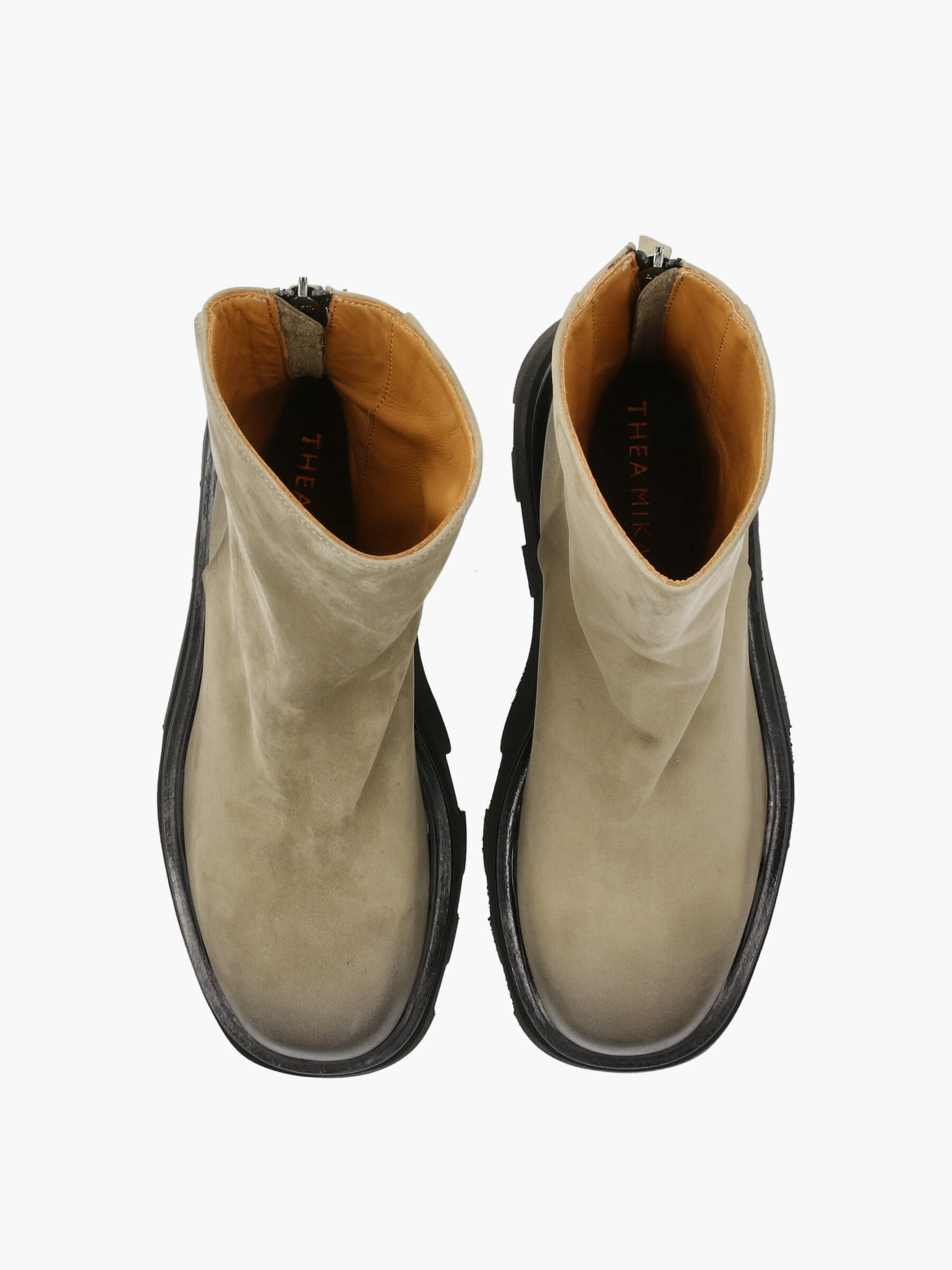Plateau Boots kaki, Wildleder, Kleidung, Schuhwerk, Schuh
