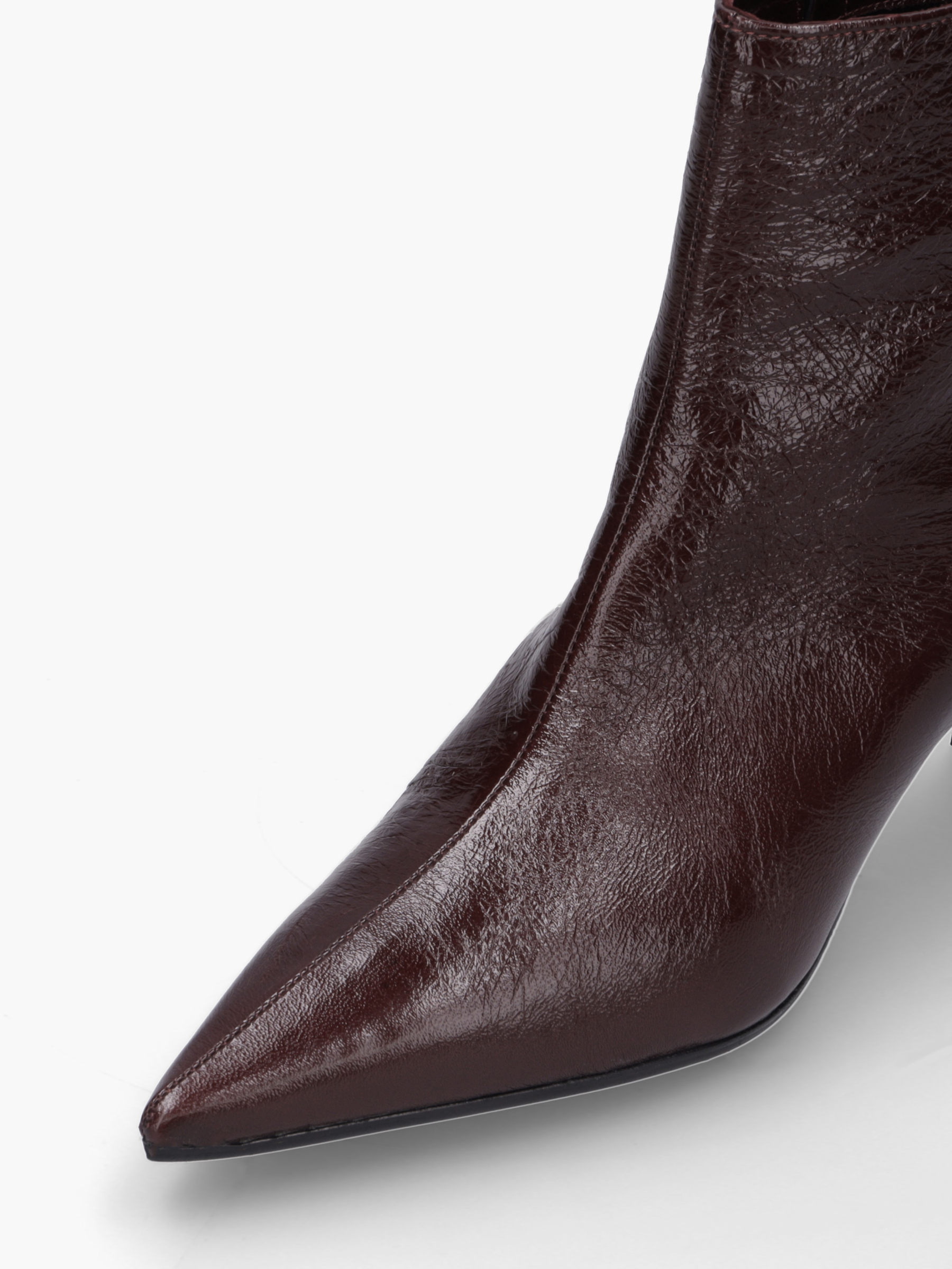 VIVI Glattleder Bordeaux, Bekleidung, Schuhwerk, Schuh, Hoher Absatz