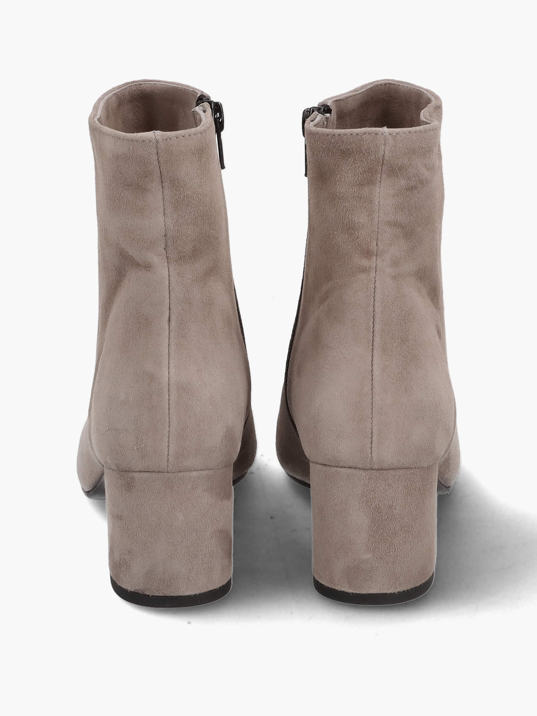 Stiefeletten-braun-50-mm-TM8867Z-0010-0005-Thea-Mika_3_BM Stiefeletten braun 50 mm, Bekleidung, Schuhwerk, Schuh, Hoher Absatz, Wildleder
