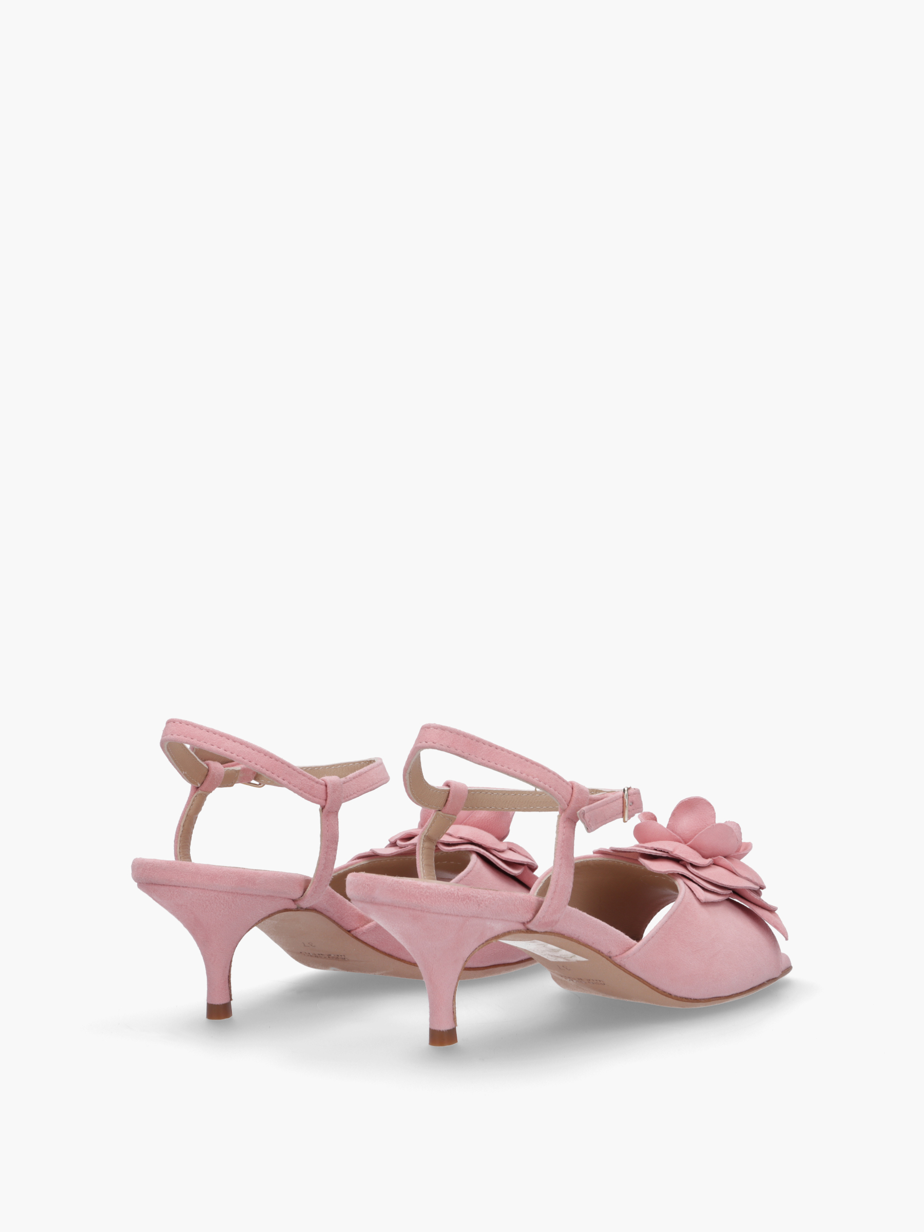 GAARA Veloursleder Rosa, Bekleidung, Schuhwerk, Sandale, Schuh, Hoher Absatz