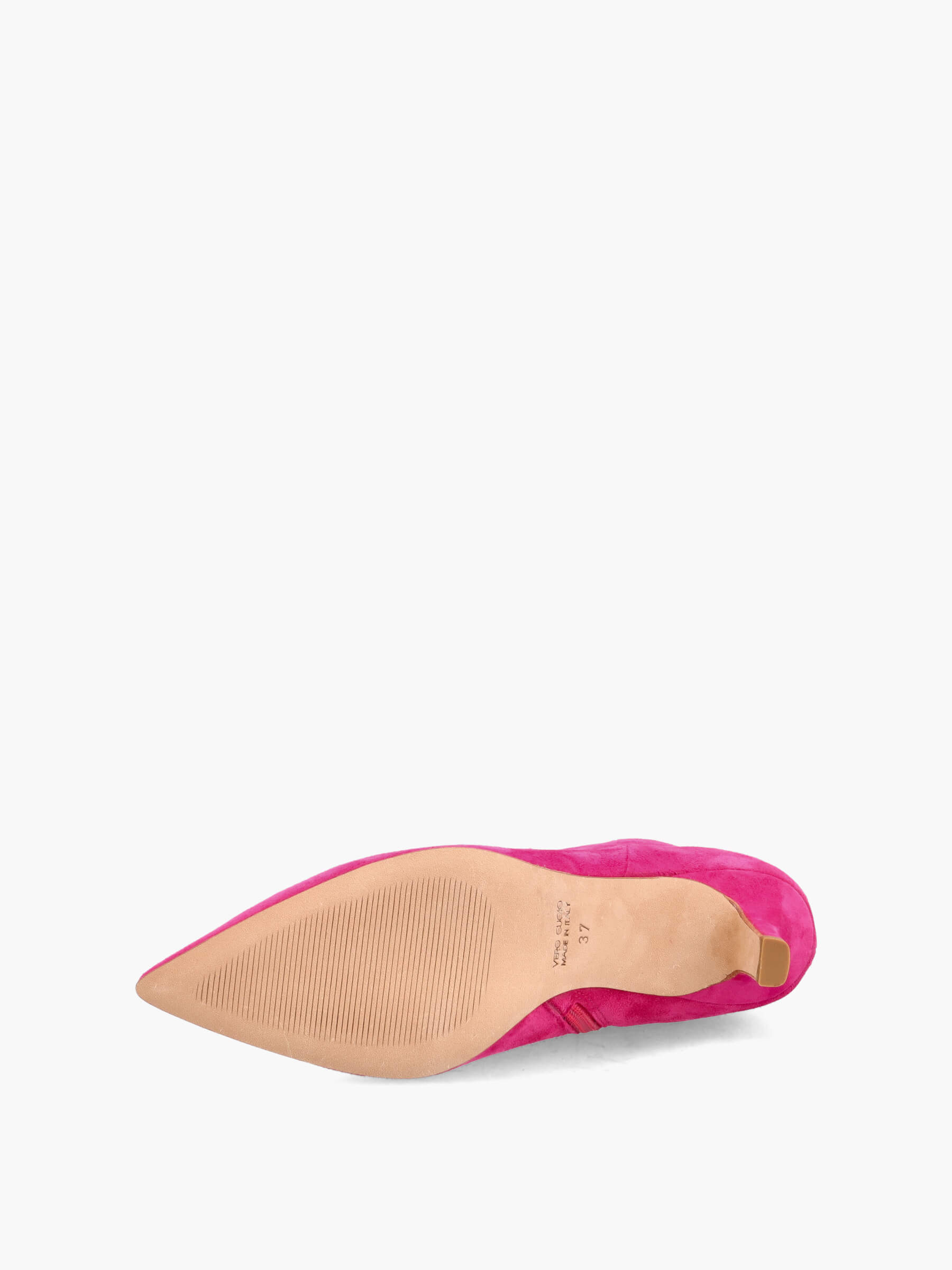 Stiefeletten fuxia 70 mm, Bekleidung, Schuhwerk, Schuh, Wildleder