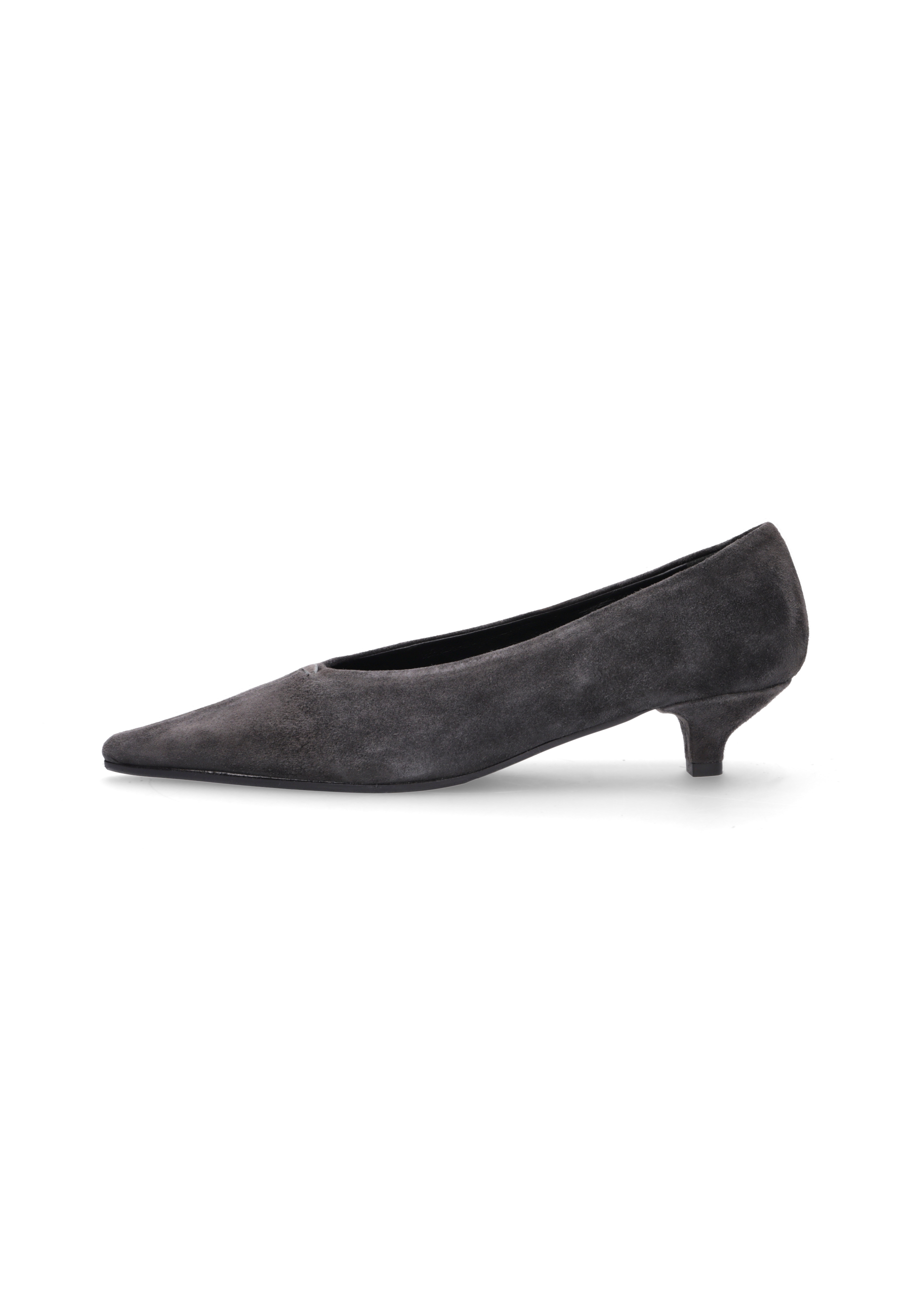 VESTA Veloursleder Grau, Wildleder, Kleidung, Schuhwerk, Schuh, Hoher Absatz