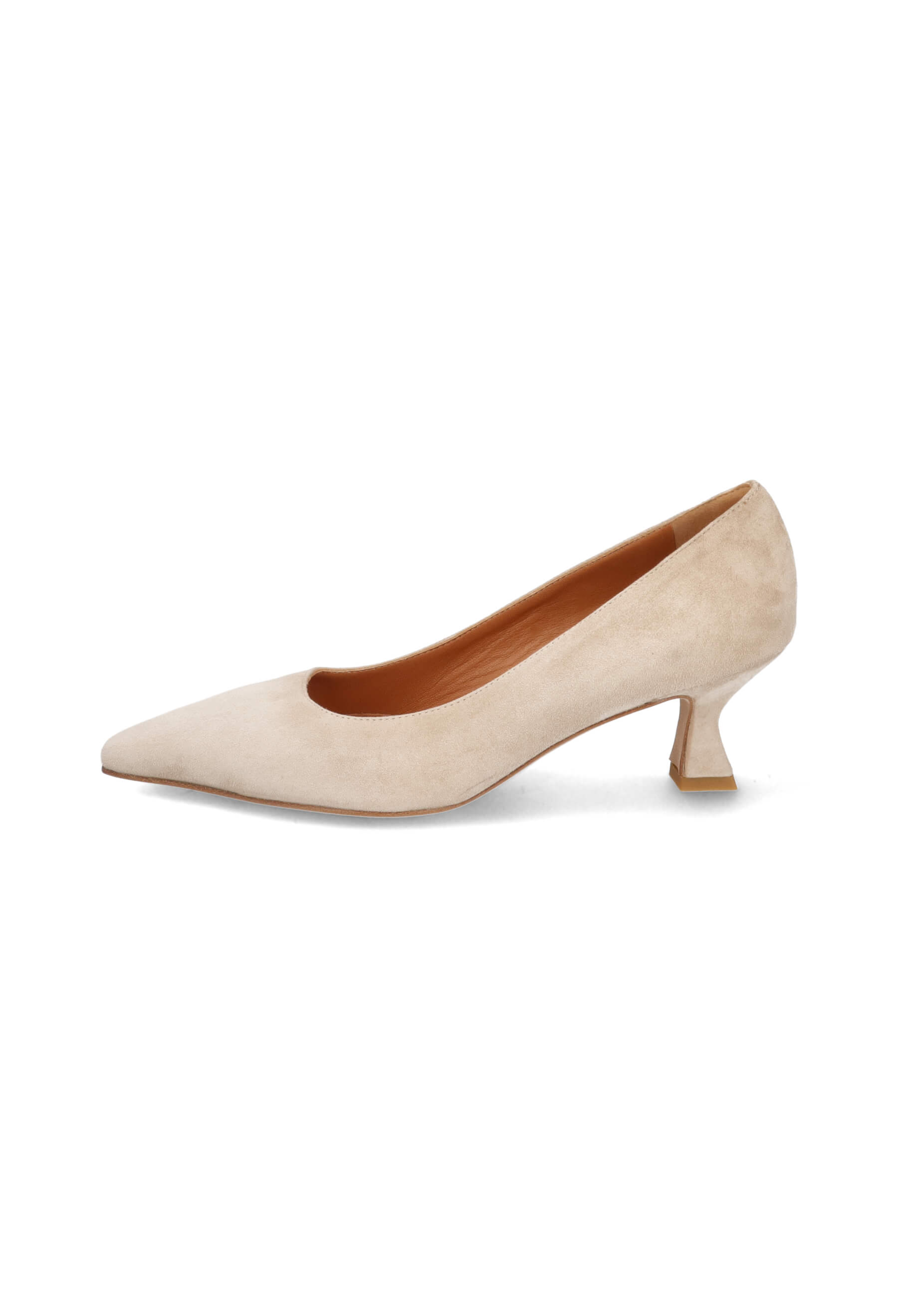 Pumps beige 50 mm, Bekleidung, Schuhwerk, Schuh, Hoher Absatz, Wildleder