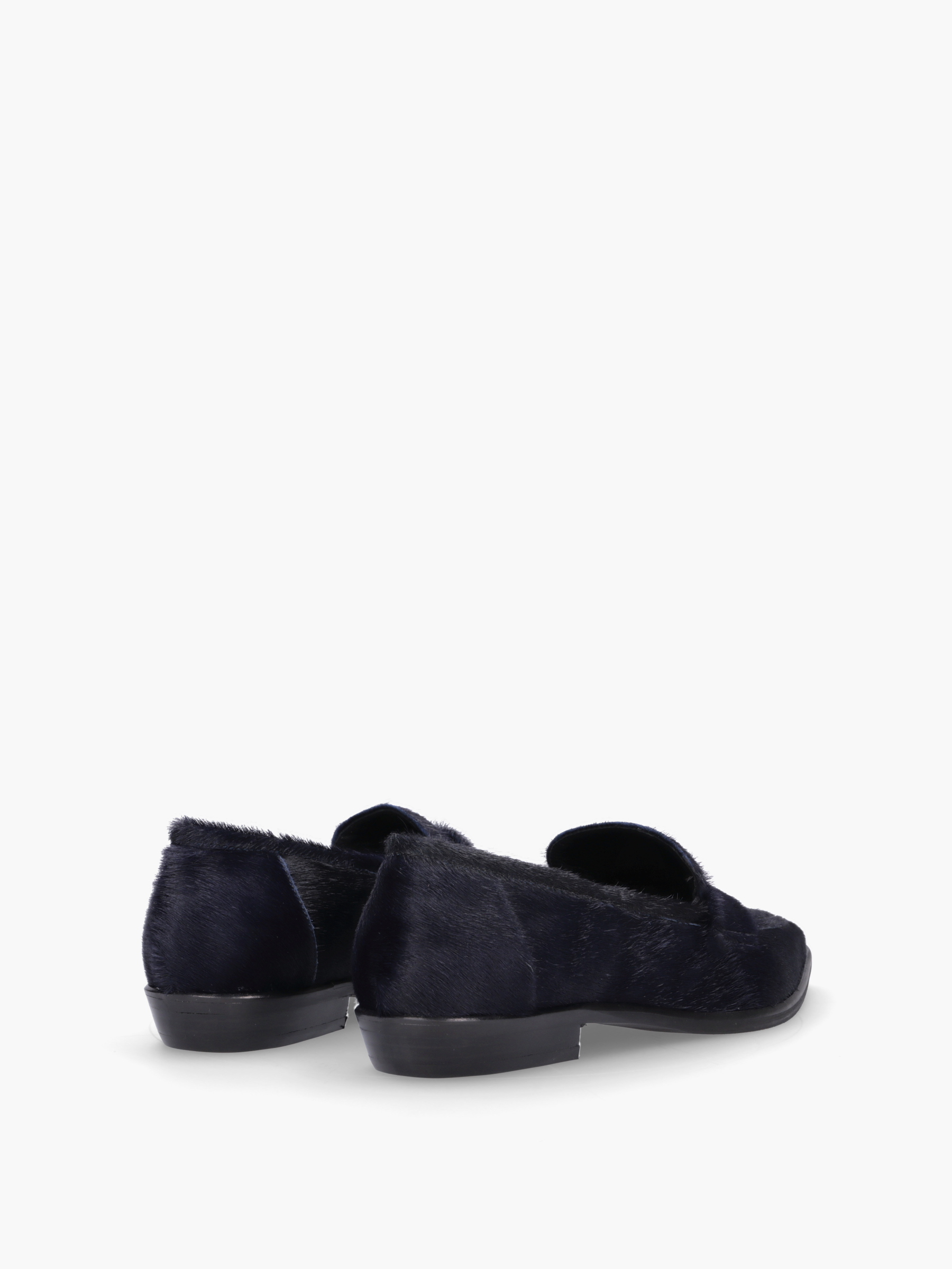 MIJU Kuhfell Dunkelblau, Wildleder, Kleidung, Schuhwerk, Schuh