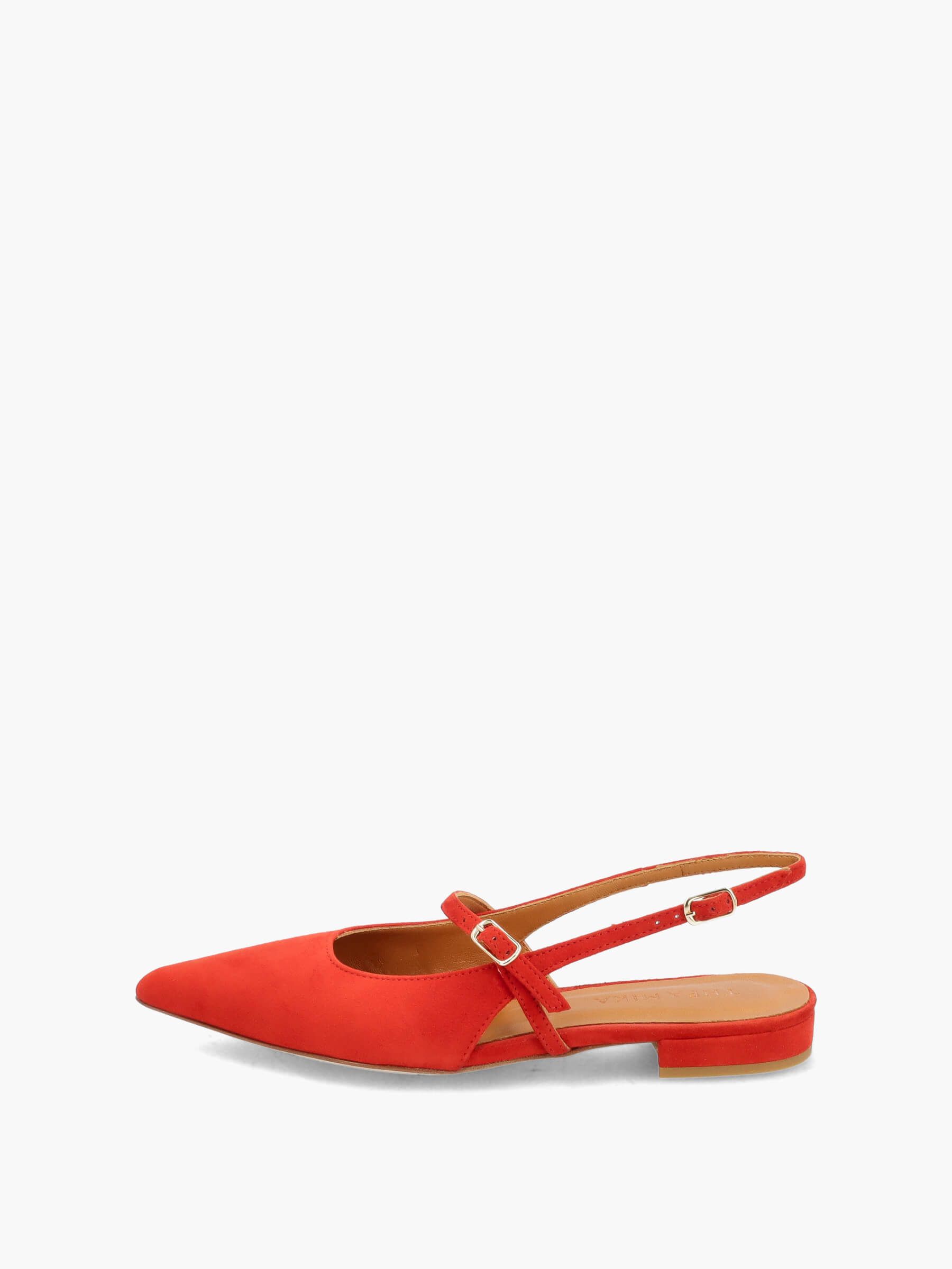 Sling-Ballerinas rot, Bekleidung, Schuhwerk, Sandale, Schuh