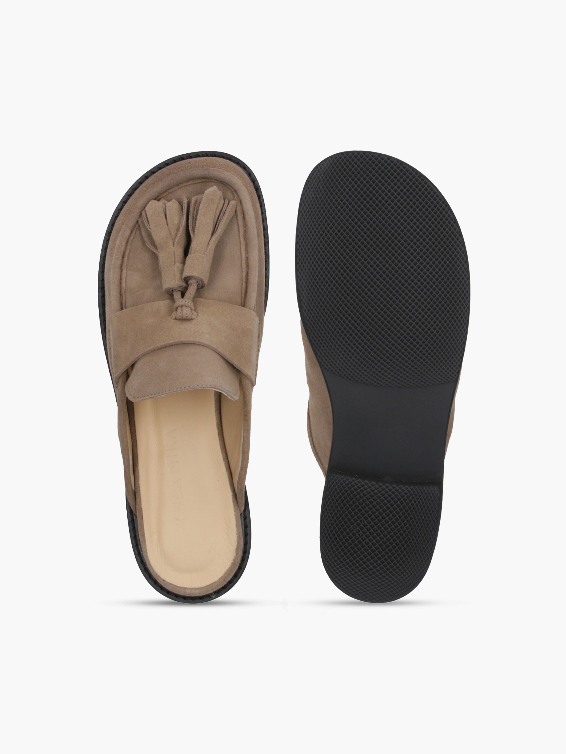 OANA Rauleder Hellbraun, Bekleidung, Schuhwerk, Sandale, Schuh