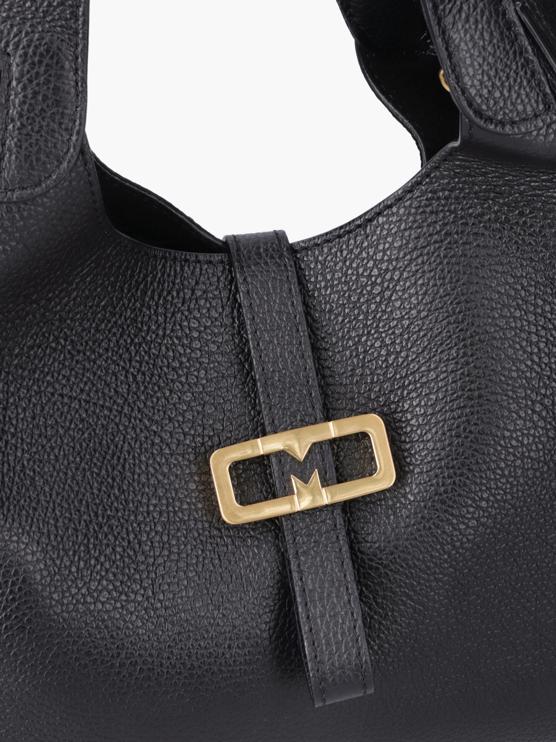 Lily Kalbsleder schwarz, Zubehor, Tasche, Handtasche, Geldbörse, Schnalle