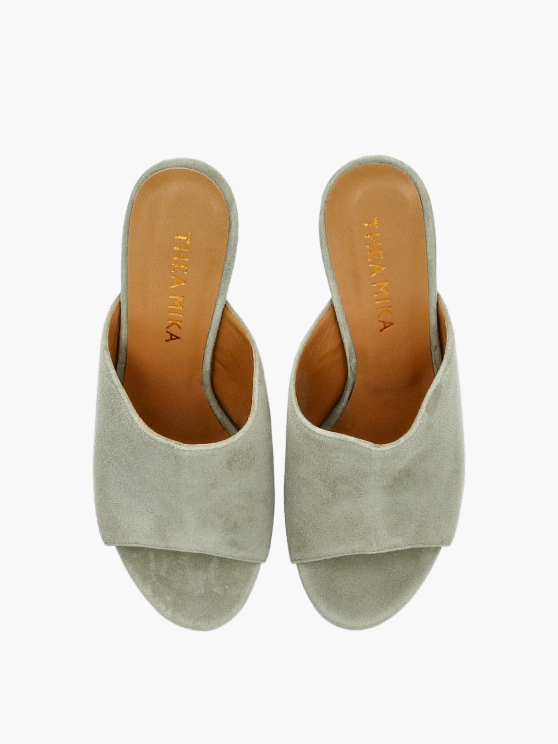 Clogs grün 100 mm, Wildleder, Kleidung, Schuhwerk, Schuh