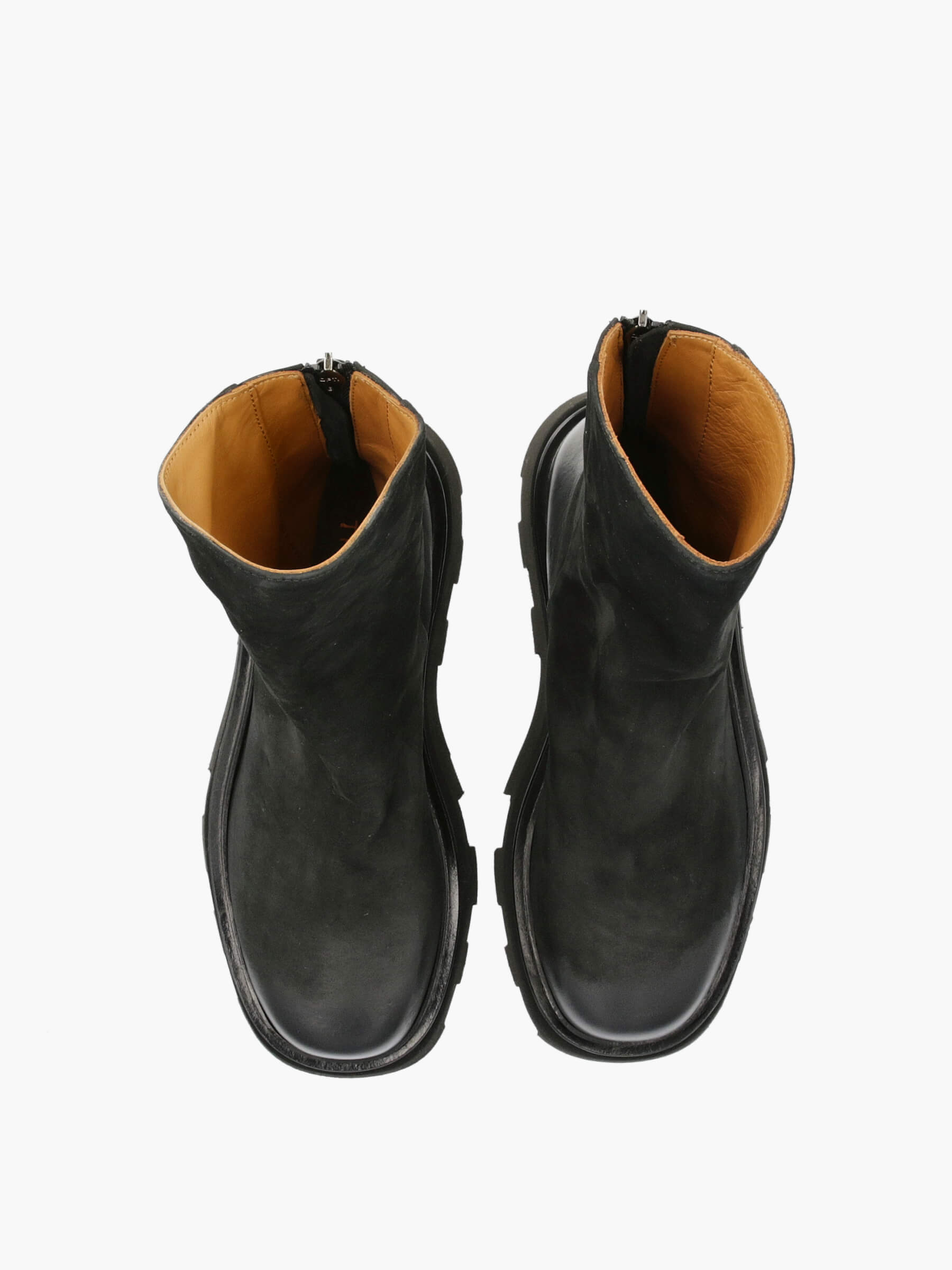 Plateau-Boots-nero-TM6411Z-0007-0001-Thea-Mika_5_BM Plateau Boots nero, Bekleidung, Schuhwerk, Schuh, Wildleder