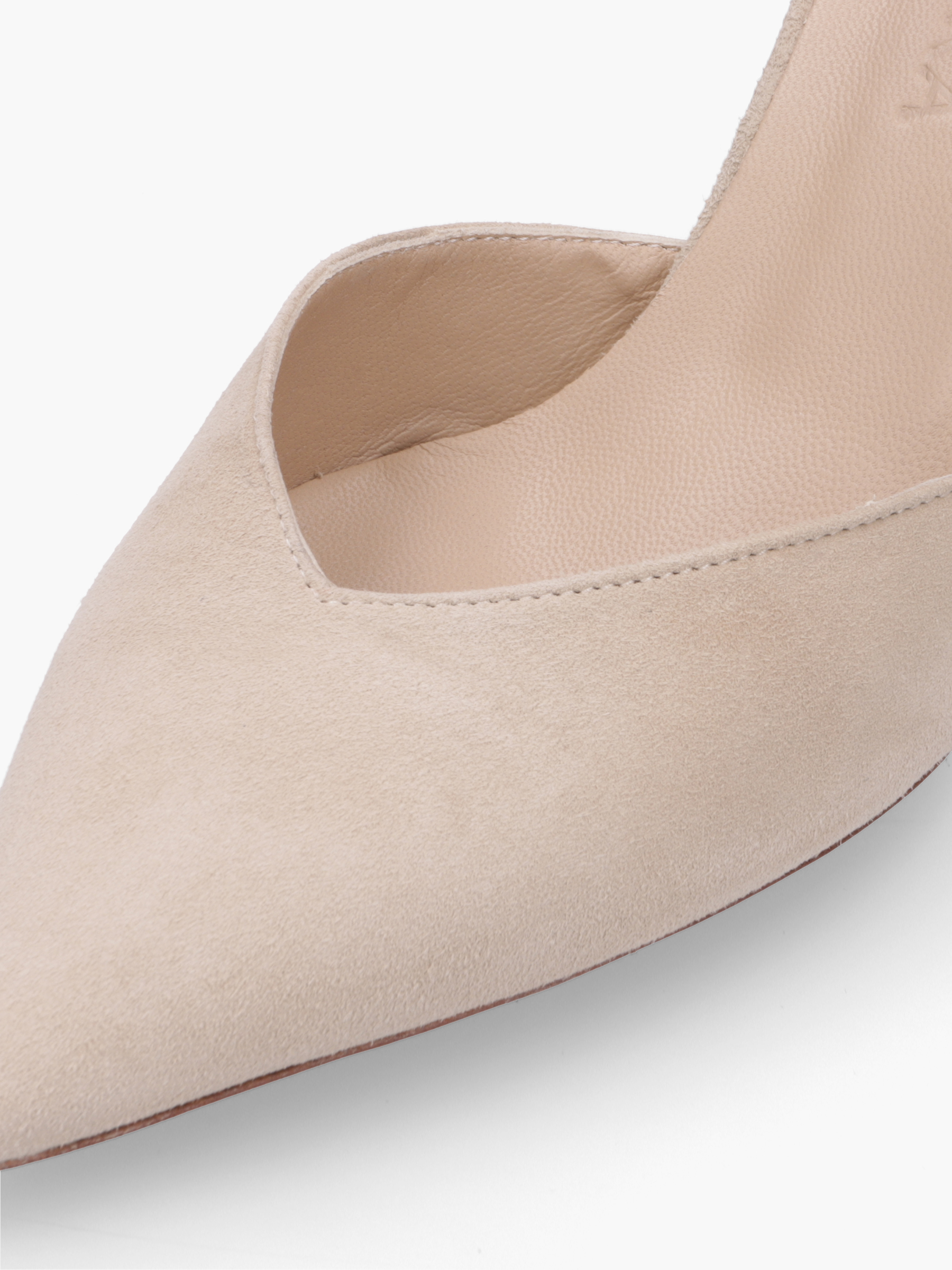 NAO Veloursleder Beige, Bekleidung, Schuhwerk, Schuh, Keil