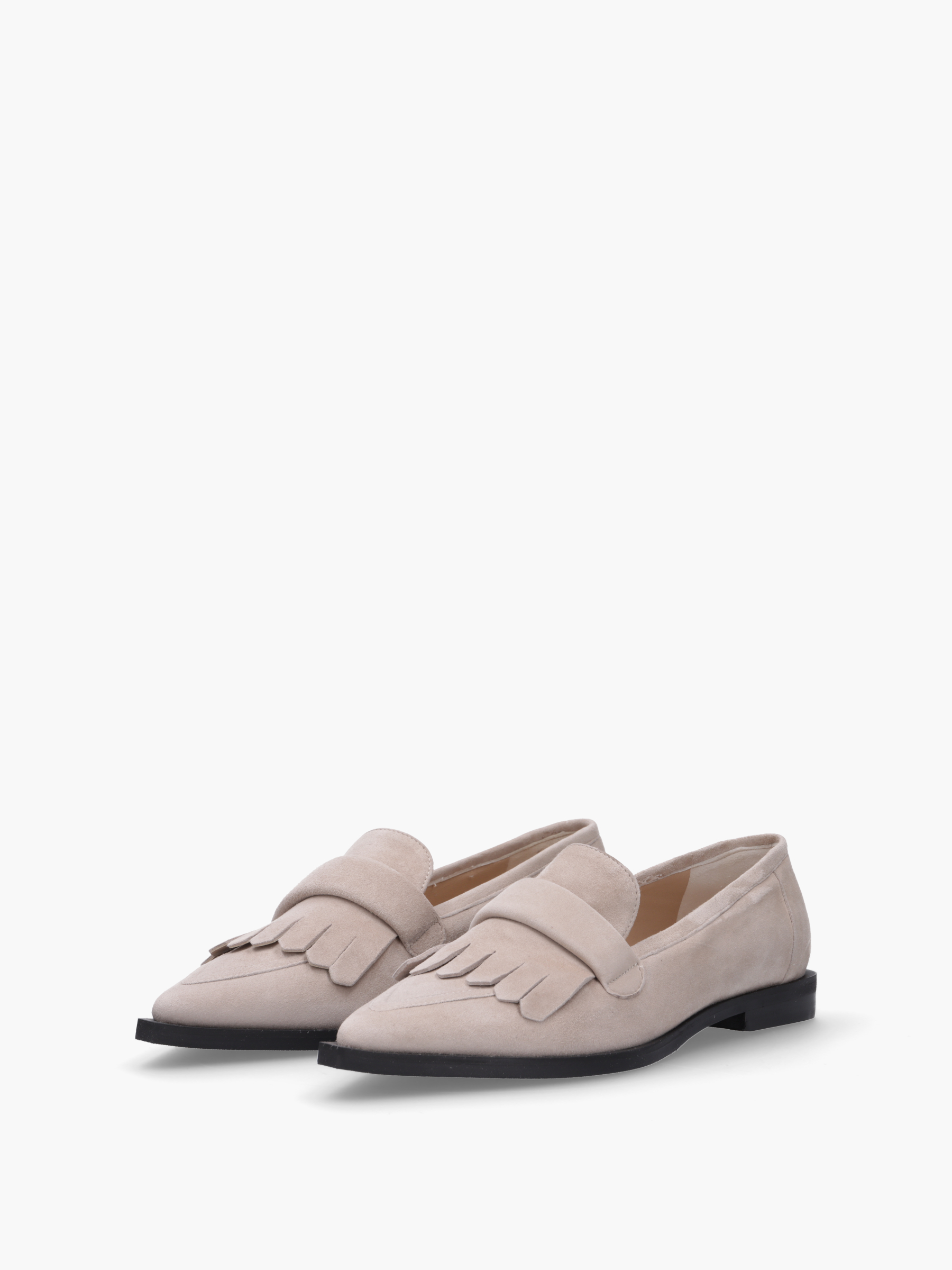 MINEE Veloursleder Beige, Bekleidung, Schuhwerk, Sandale, Schuh, Sneaker