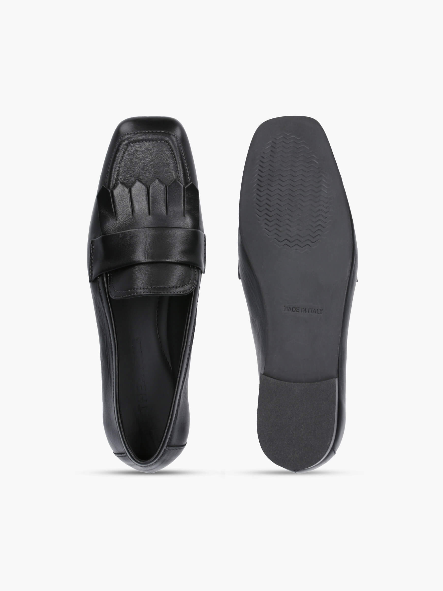 JANE Glattleder Schwarz, Bekleidung, Schuhwerk, Schuh, Sneaker, Sandale