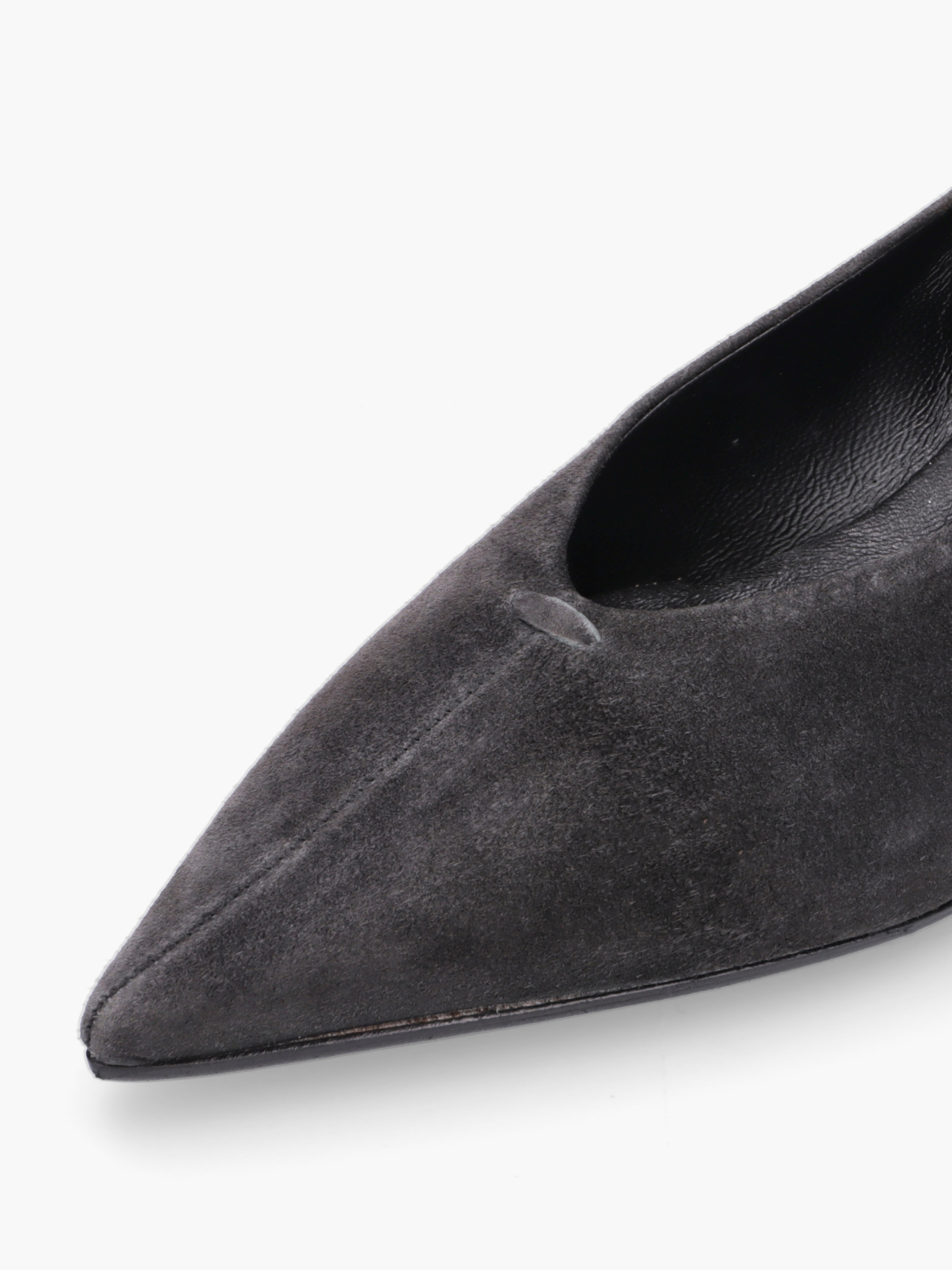 VESTA Veloursleder Grau, Wildleder, Kleidung, Schuhwerk, Schuh, Keil
