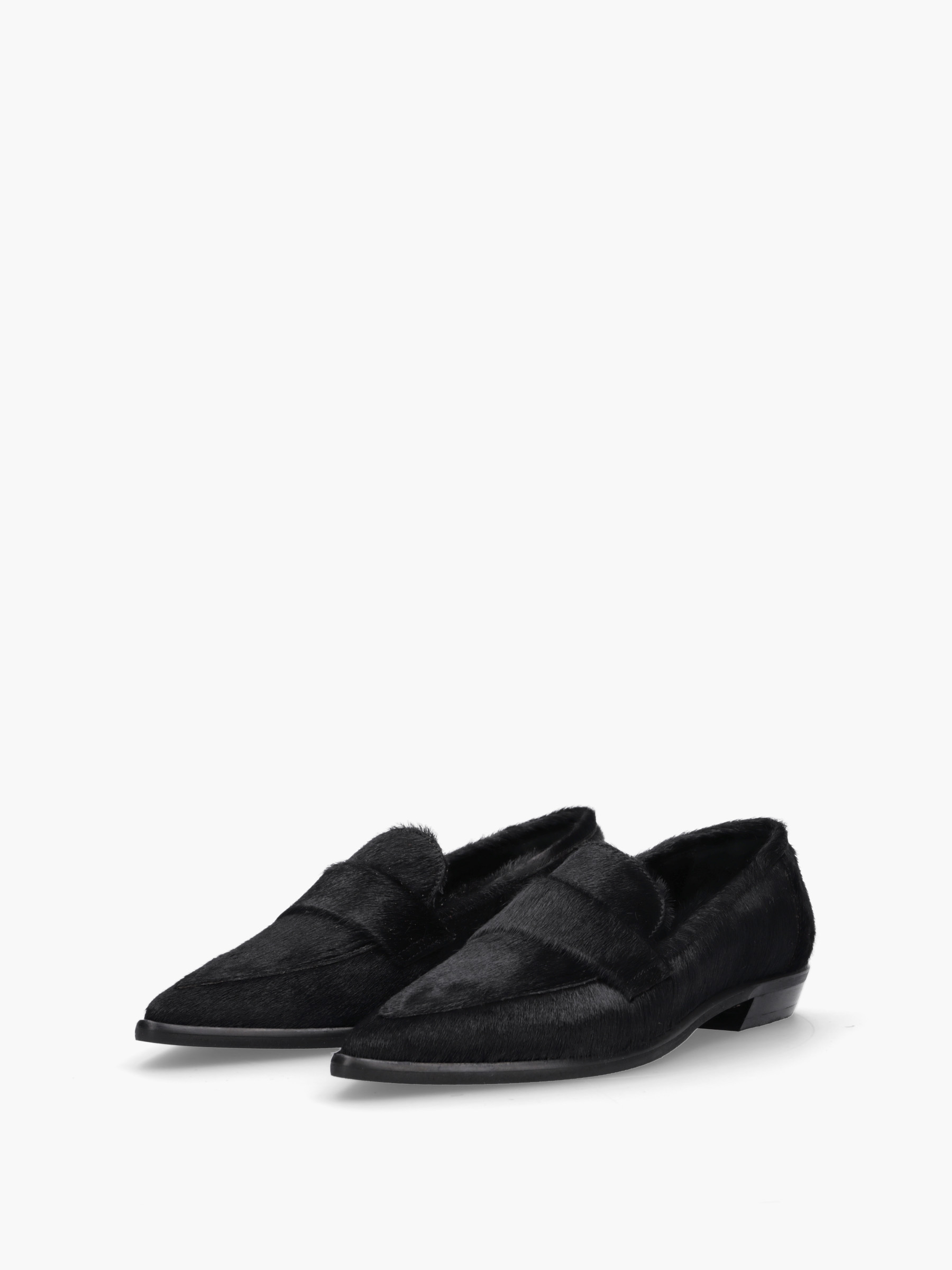 MIJU Kuhfell Schwarz, Bekleidung, Schuhwerk, Schuh, Sneaker, Wildleder