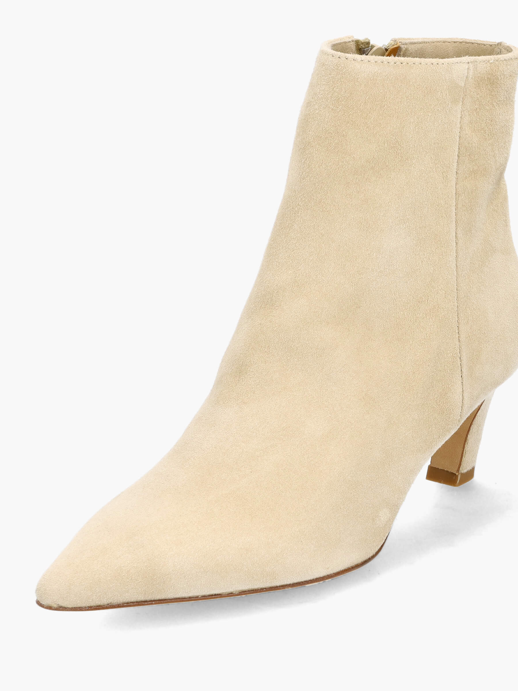 Stiefeletten-beige-50-mm-TM8867B-0010-0030-Thea-Mika_6_BM Stiefeletten beige 50 mm, Bekleidung, Schuhwerk, Schuh, Hoher Absatz
