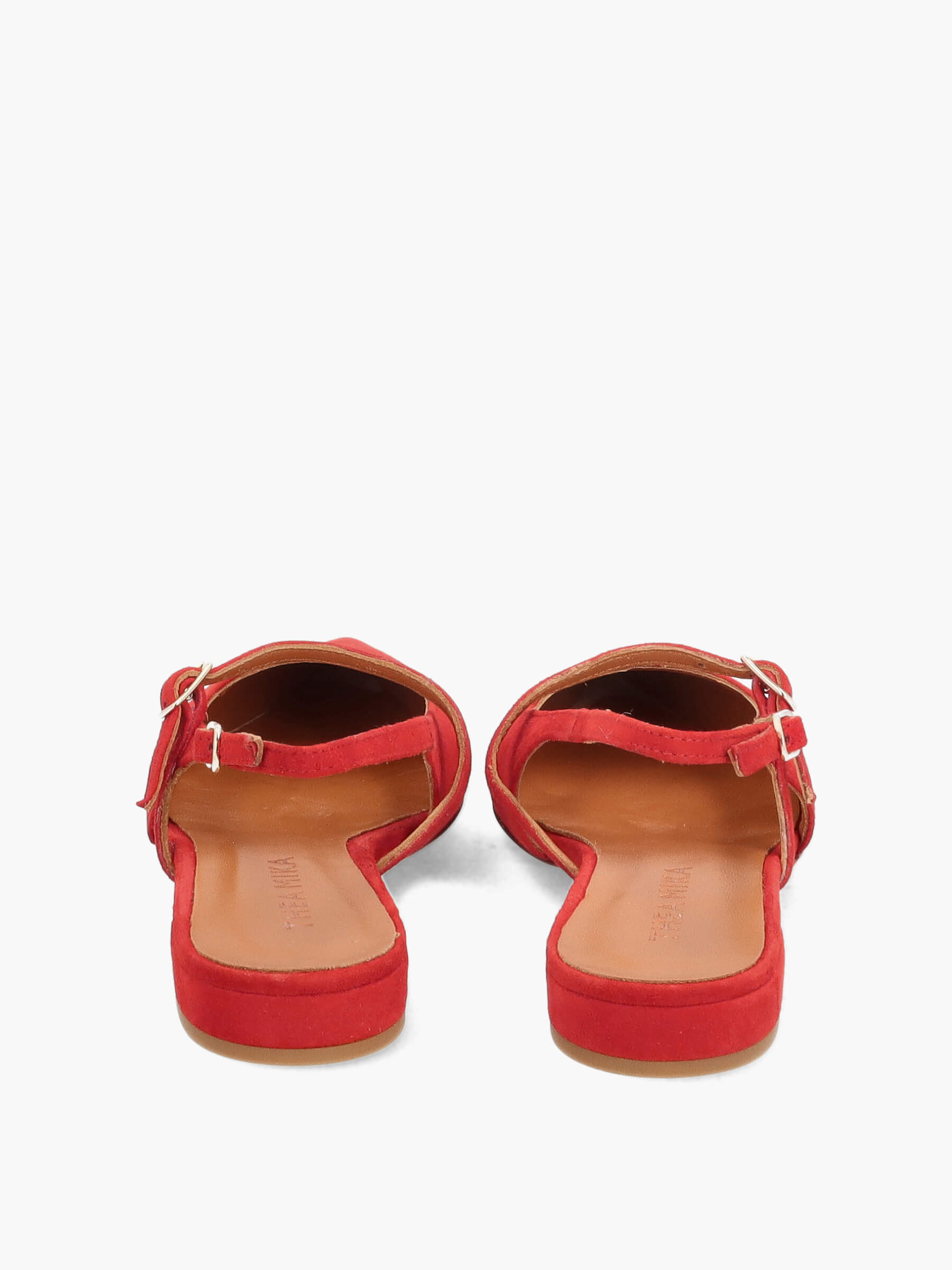 Sling-Ballerinas rot, Bekleidung, Schuhwerk, Schuh, Sandale, Hoher Absatz