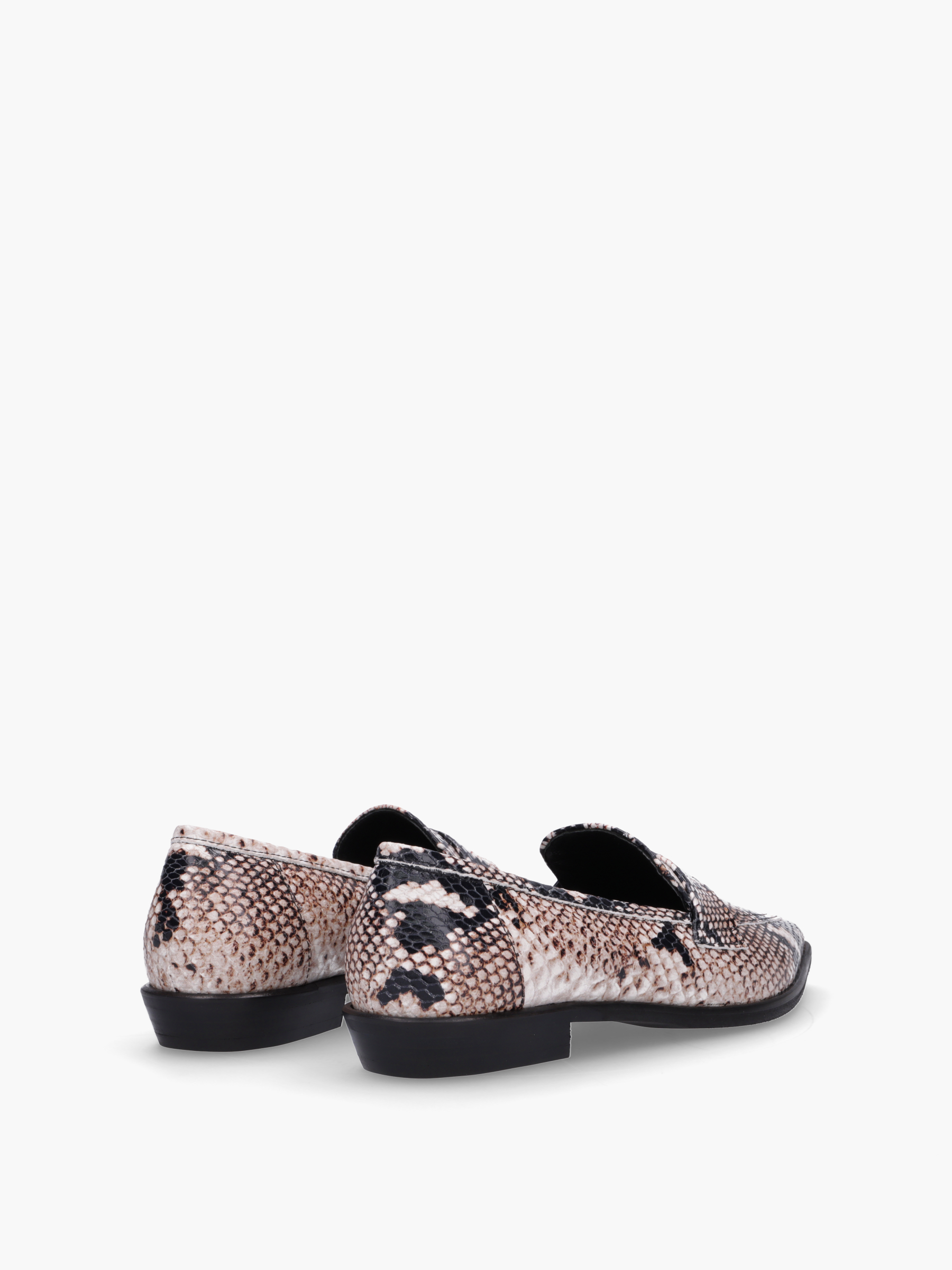 MIJU Glattleder Snake, Bekleidung, Schuhwerk, Sandale, Schuh