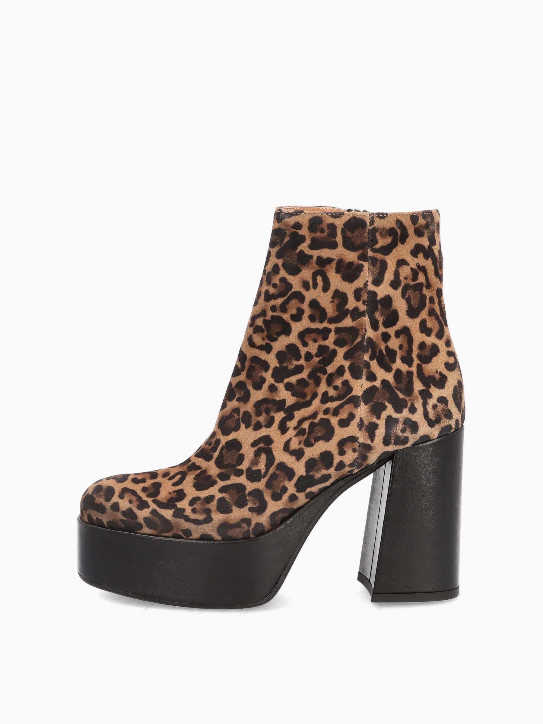 High Heel Boots leo 100 mm, Bekleidung, Schuhwerk, Hoher Absatz, Schuh