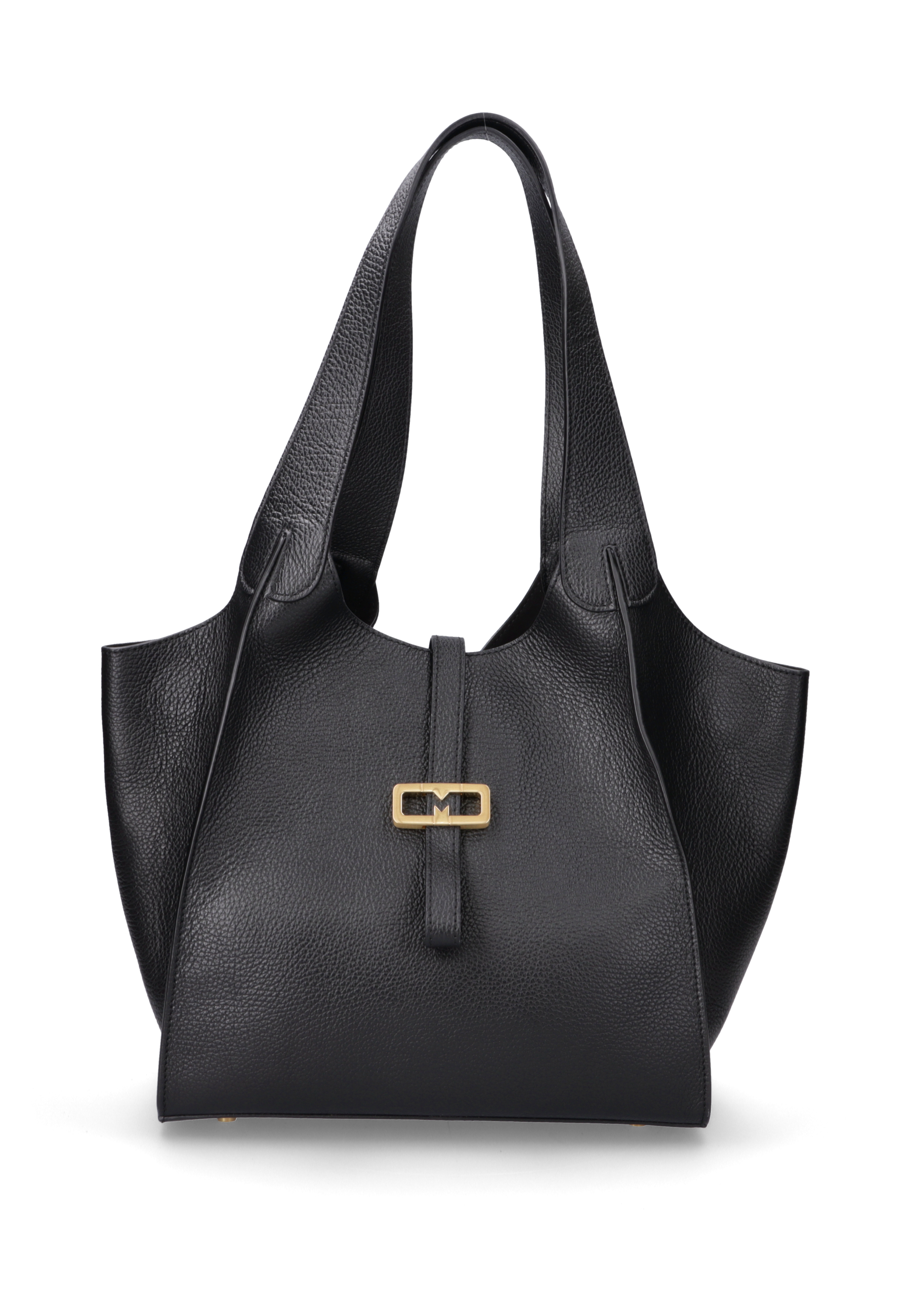 Lilou Kalbsleder Schwarz, Tasche, Zubehör, Handtasche, Tragetasche, Geldbörse