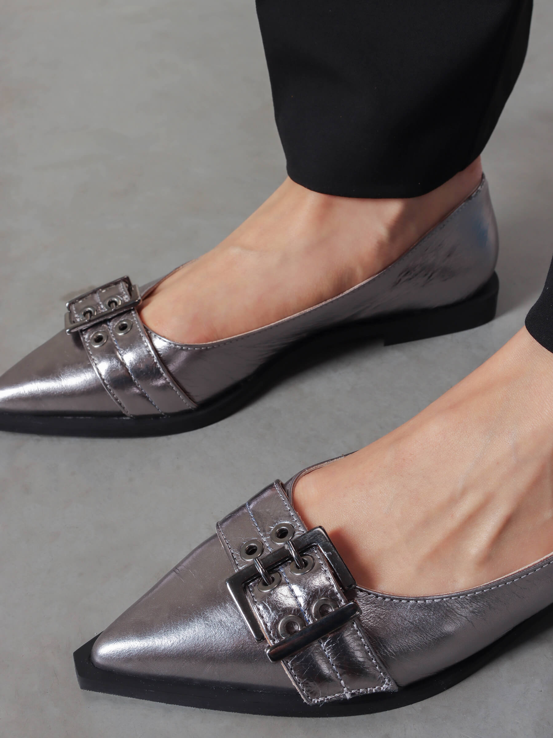 Ballerinas silber
