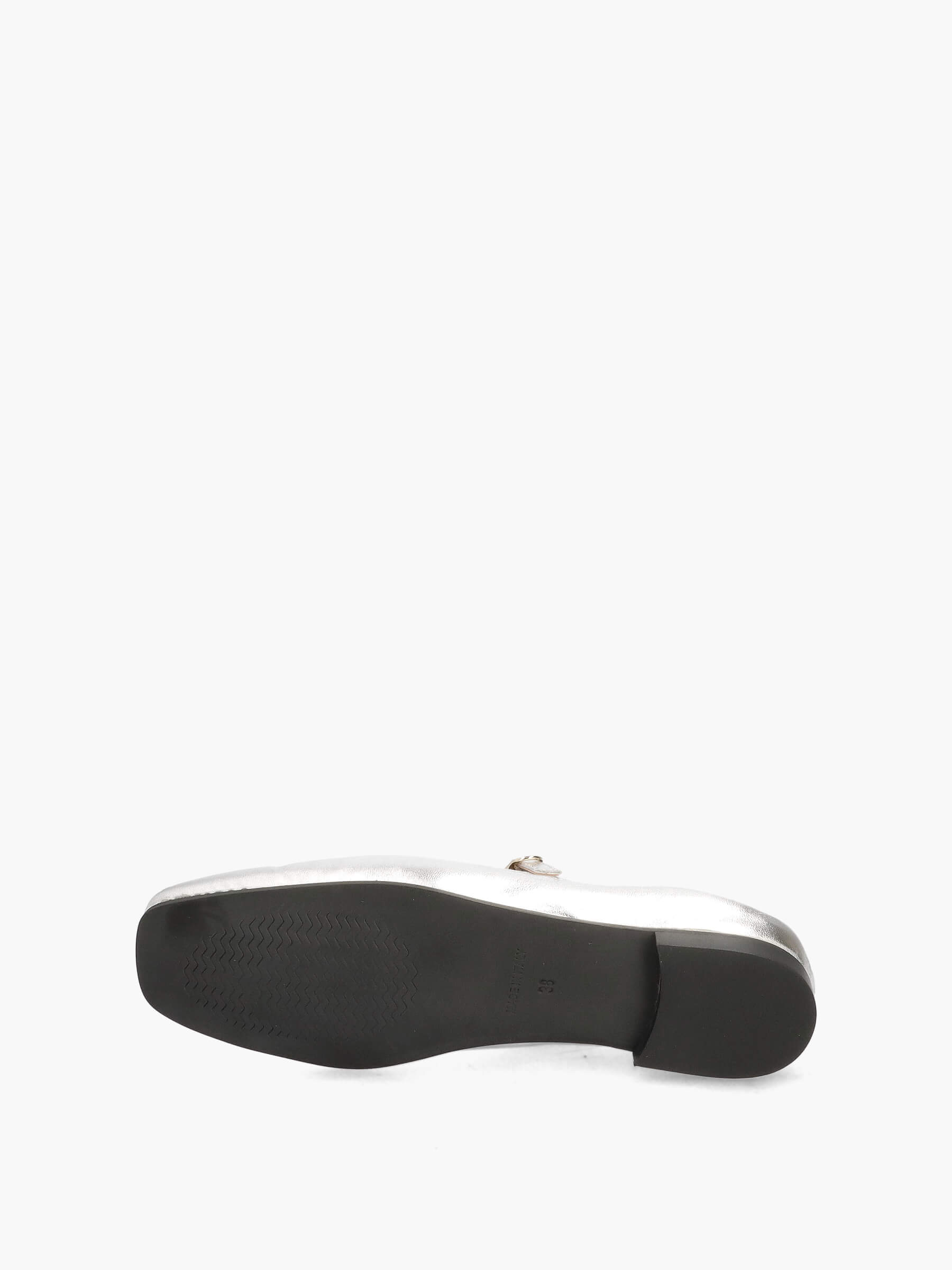 Ballerinas metallic argento, Bekleidung, Schuhwerk, Schuh, Sneaker