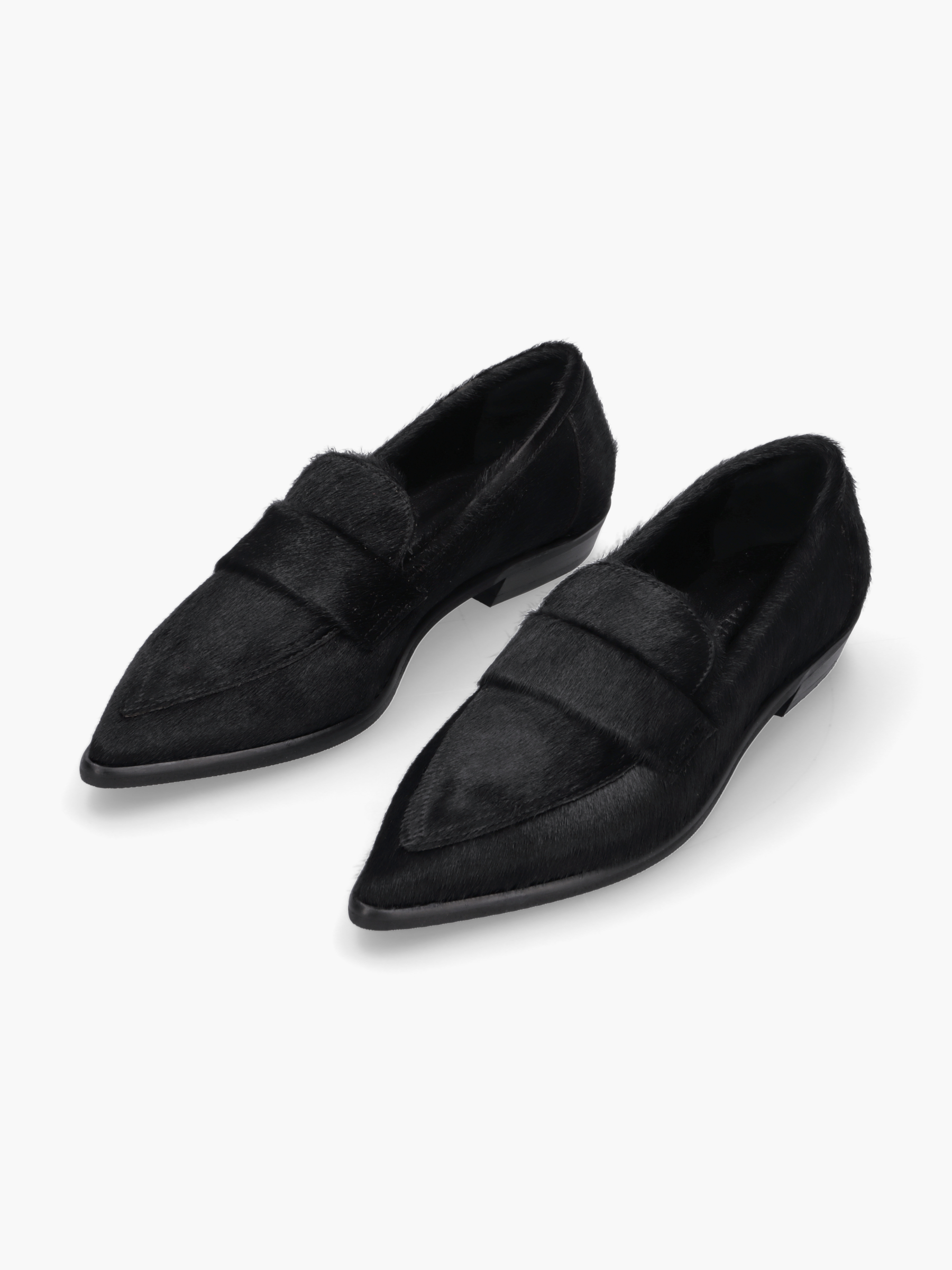 MIJU Kuhfell Schwarz, Bekleidung, Schuhwerk, Schuh, Sneaker, Wildleder