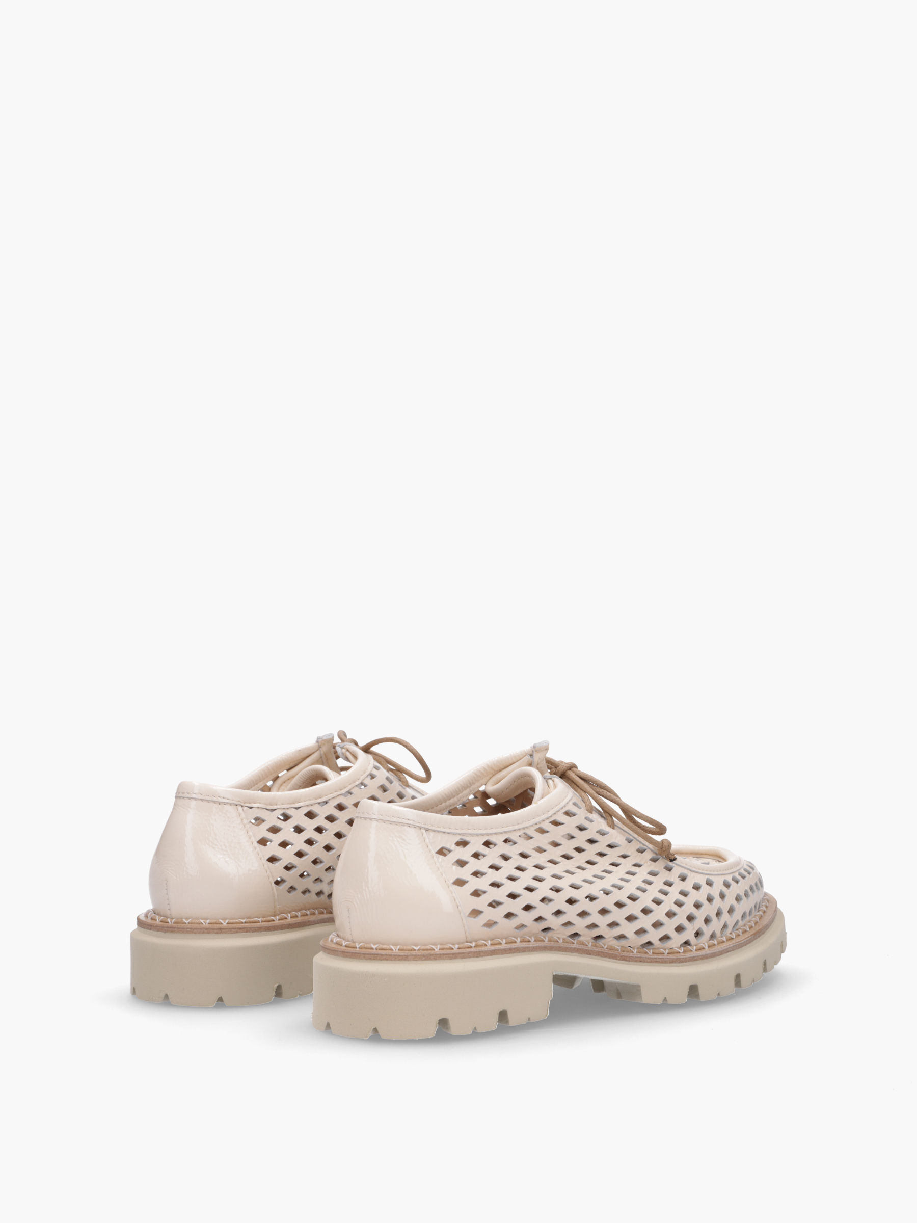 CHISE Lackleder Weiß, Bekleidung, Schuhwerk, Schuh, Sneaker