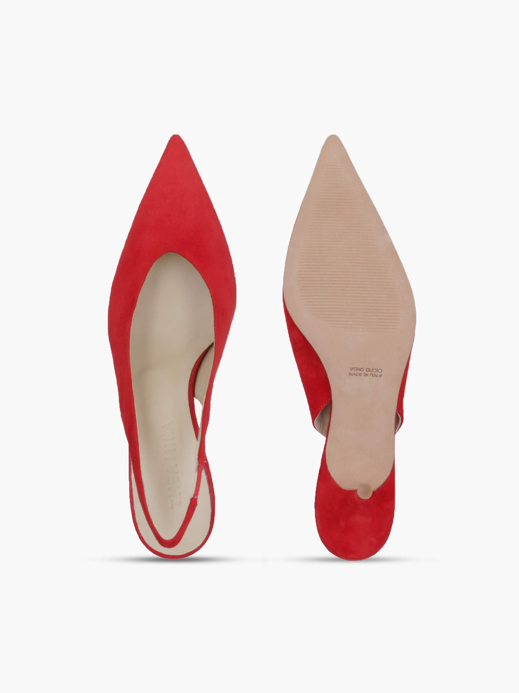 VI Veloursleder Rot, Bekleidung, Schuhwerk, Hoher Absatz, Schuh