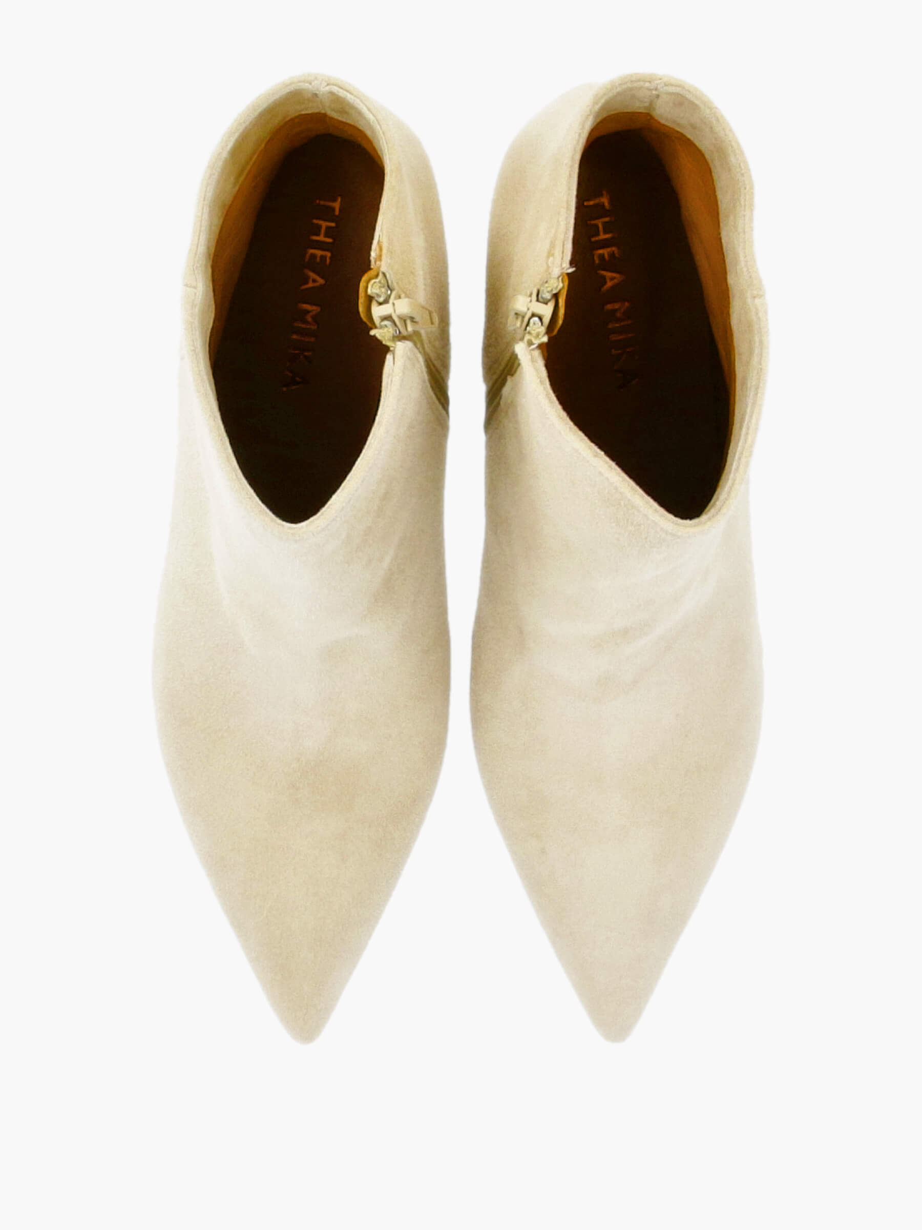 Stiefeletten-beige-50-mm-TM8867B-0010-0030-Thea-Mika_5_BM Stiefeletten beige 50 mm, Bekleidung, Schuhwerk, Schuh