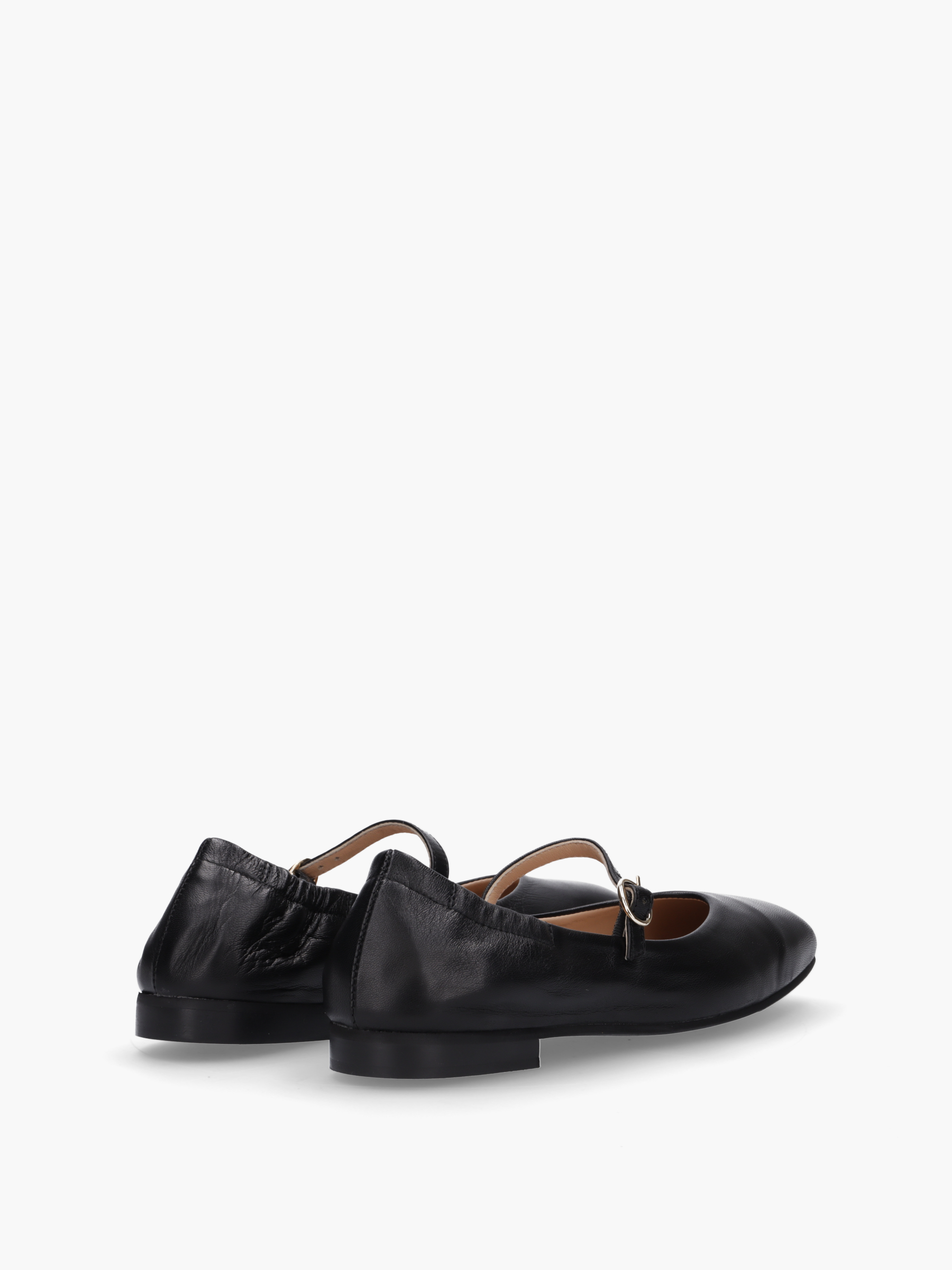 BINTI Glattleder Schwarz, Bekleidung, Schuhwerk, Sandale, Schuh