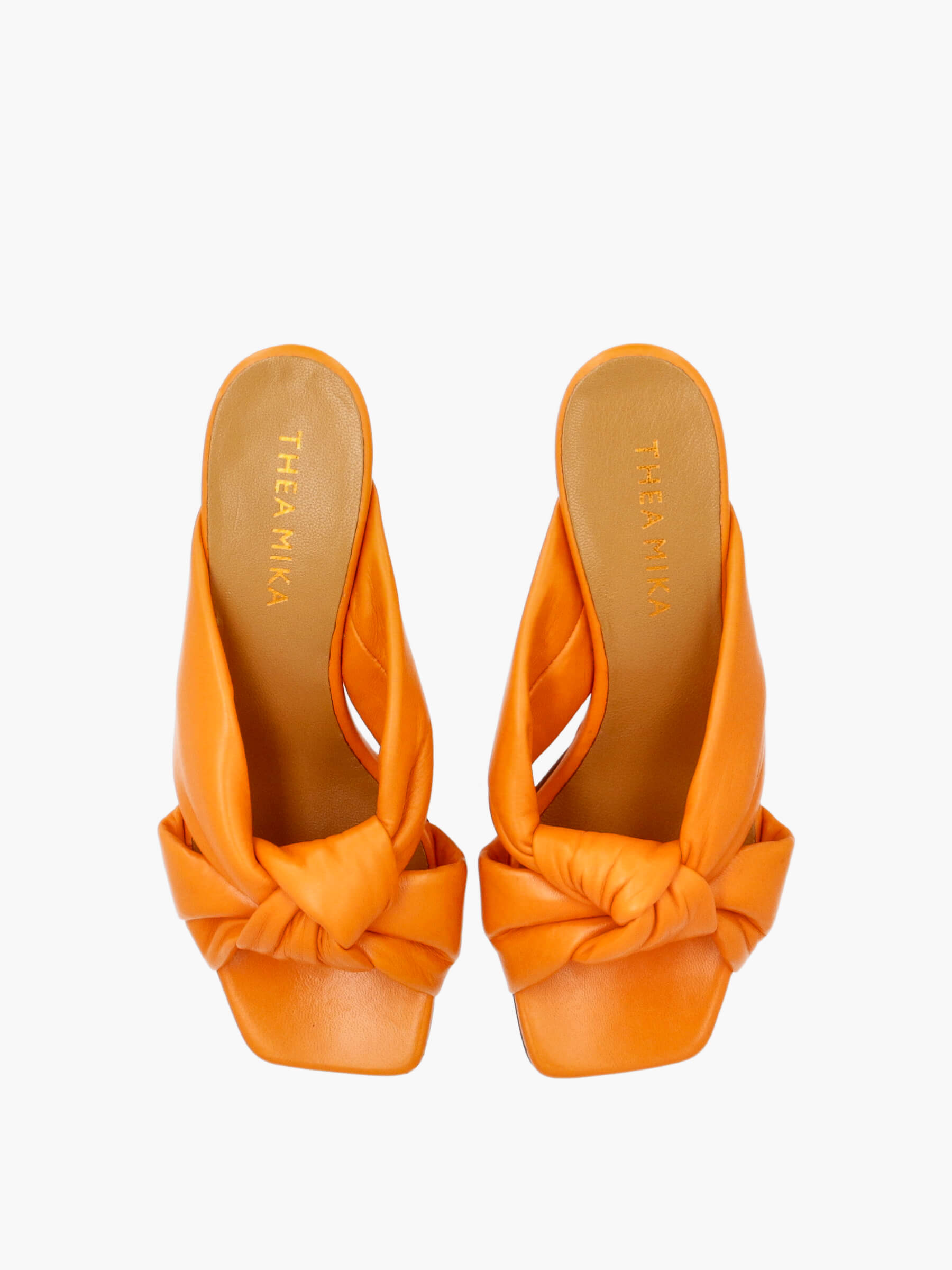 Mules arancio, Bekleidung, Schuhwerk, Schuh, Handschuh, Sandale