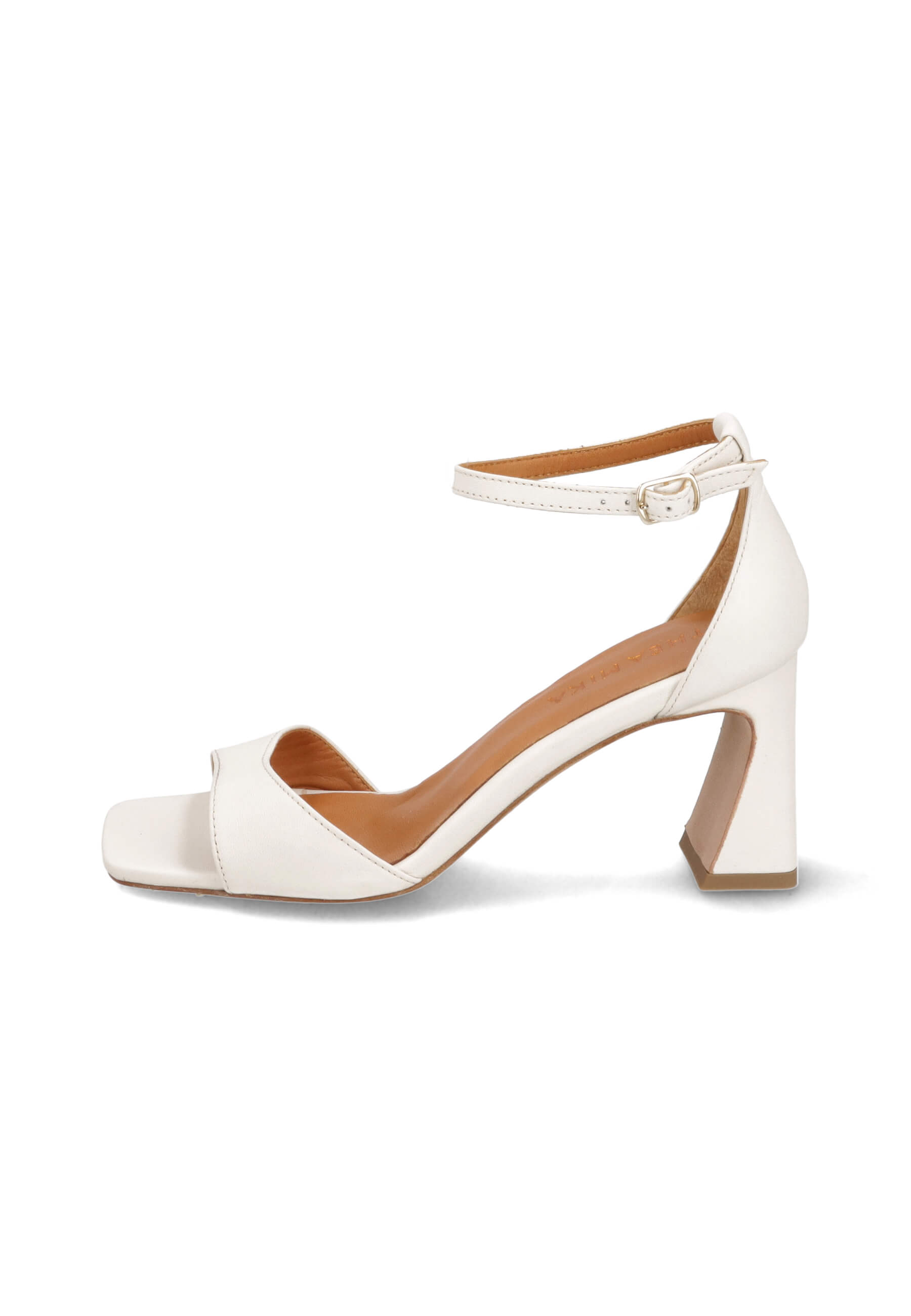 Sandalen weiß 70 mm, Bekleidung, Schuhwerk, Schuh, Hoher Absatz, Sandale
