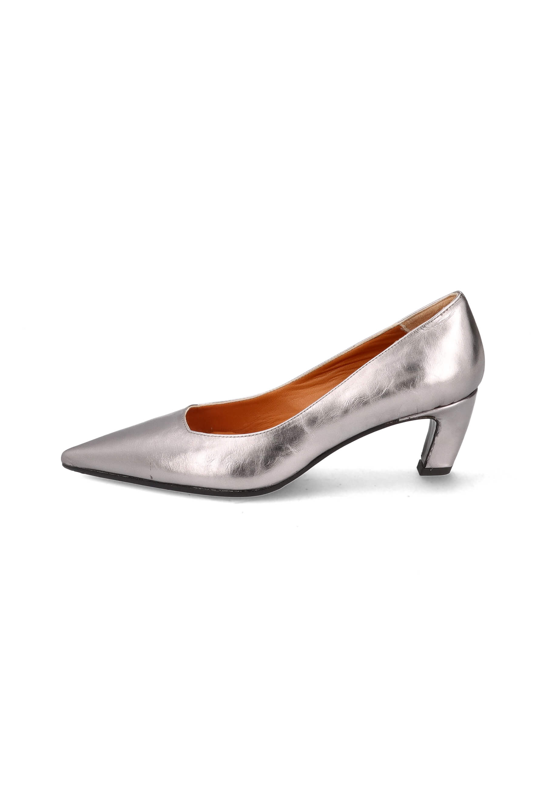 Pumps silber 50 mm, Bekleidung, Schuhwerk, Schuh, Hoher Absatz