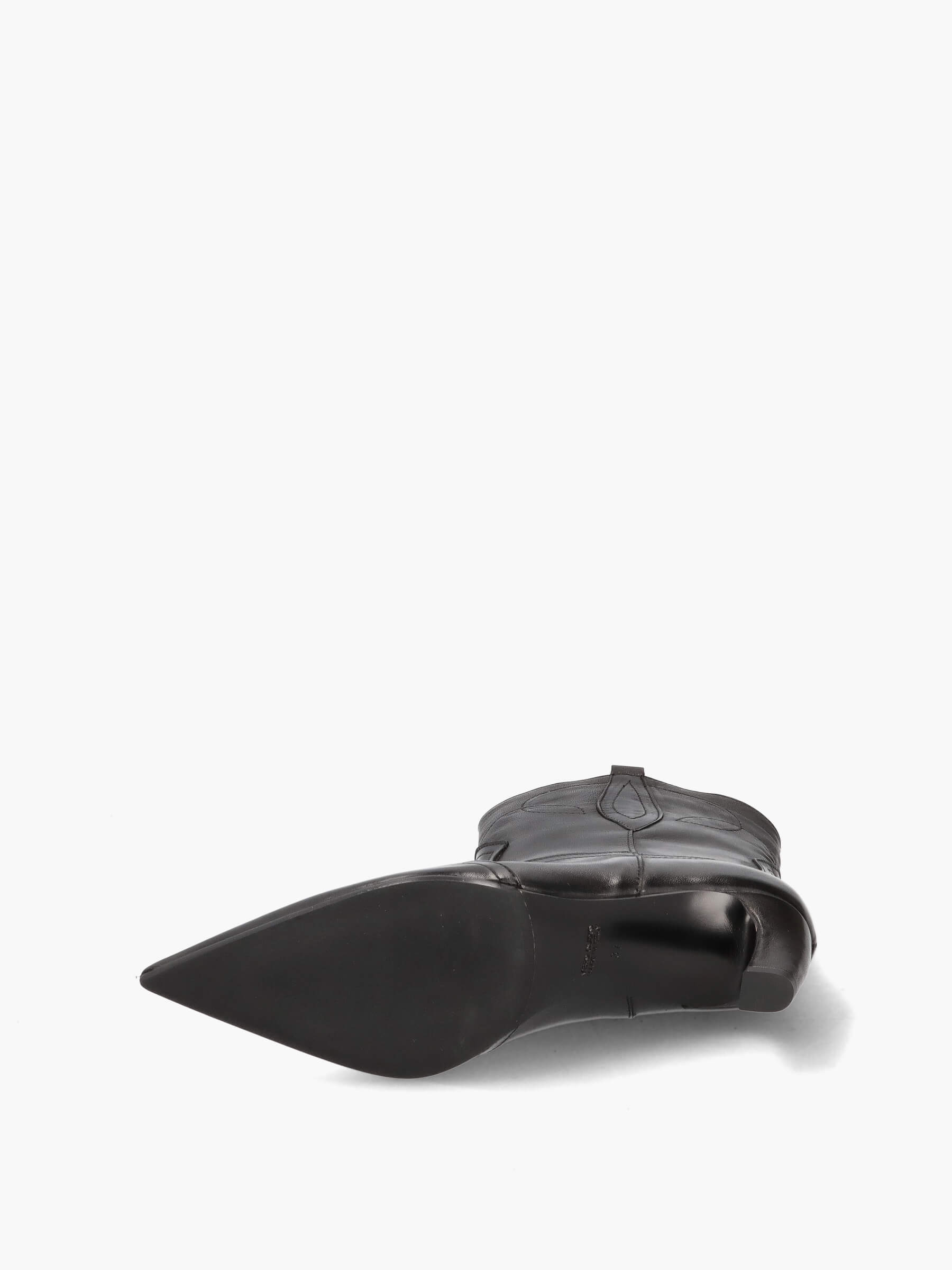 Cowboy Boots schwarz 50 mm