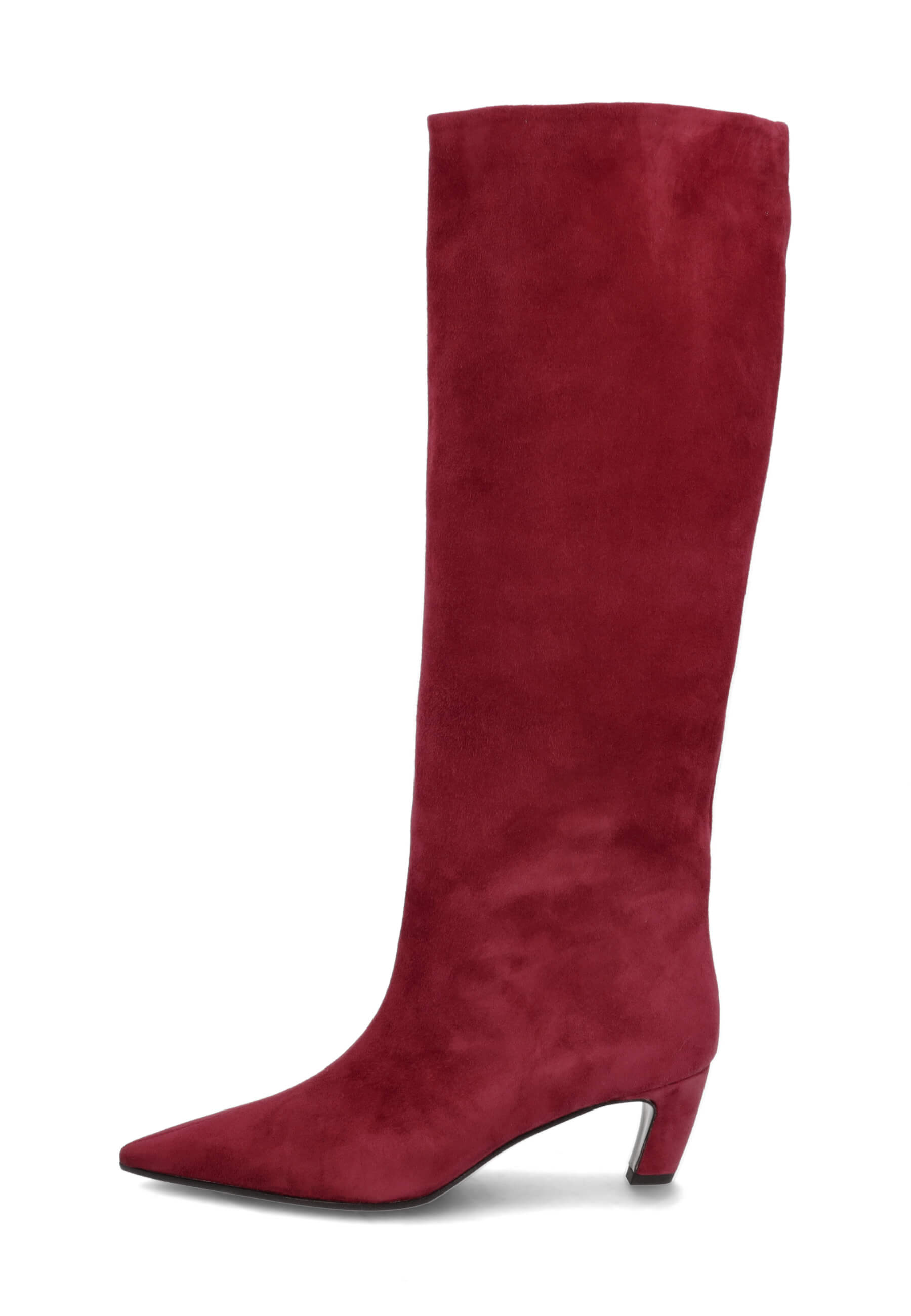 Stiefel bordeaux 50 mm, Bekleidung, Schuhwerk, Hoher Absatz, Schuh