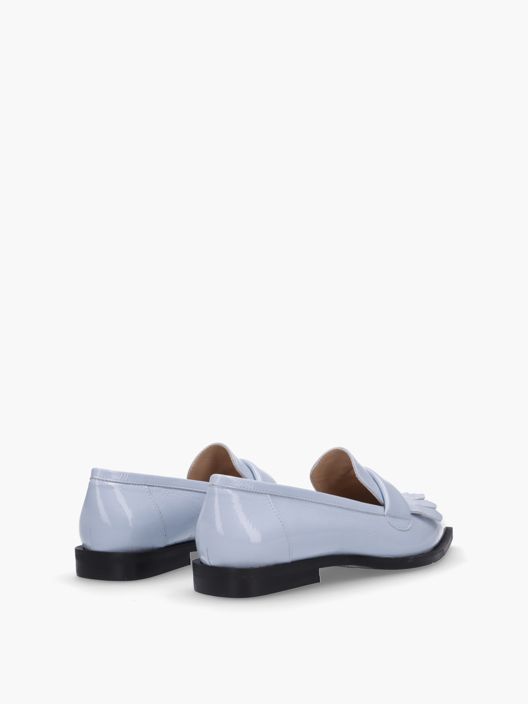 MINEE Lackleder Hellblau, Bekleidung, Schuhwerk, Schuh, Sneaker, Sandale