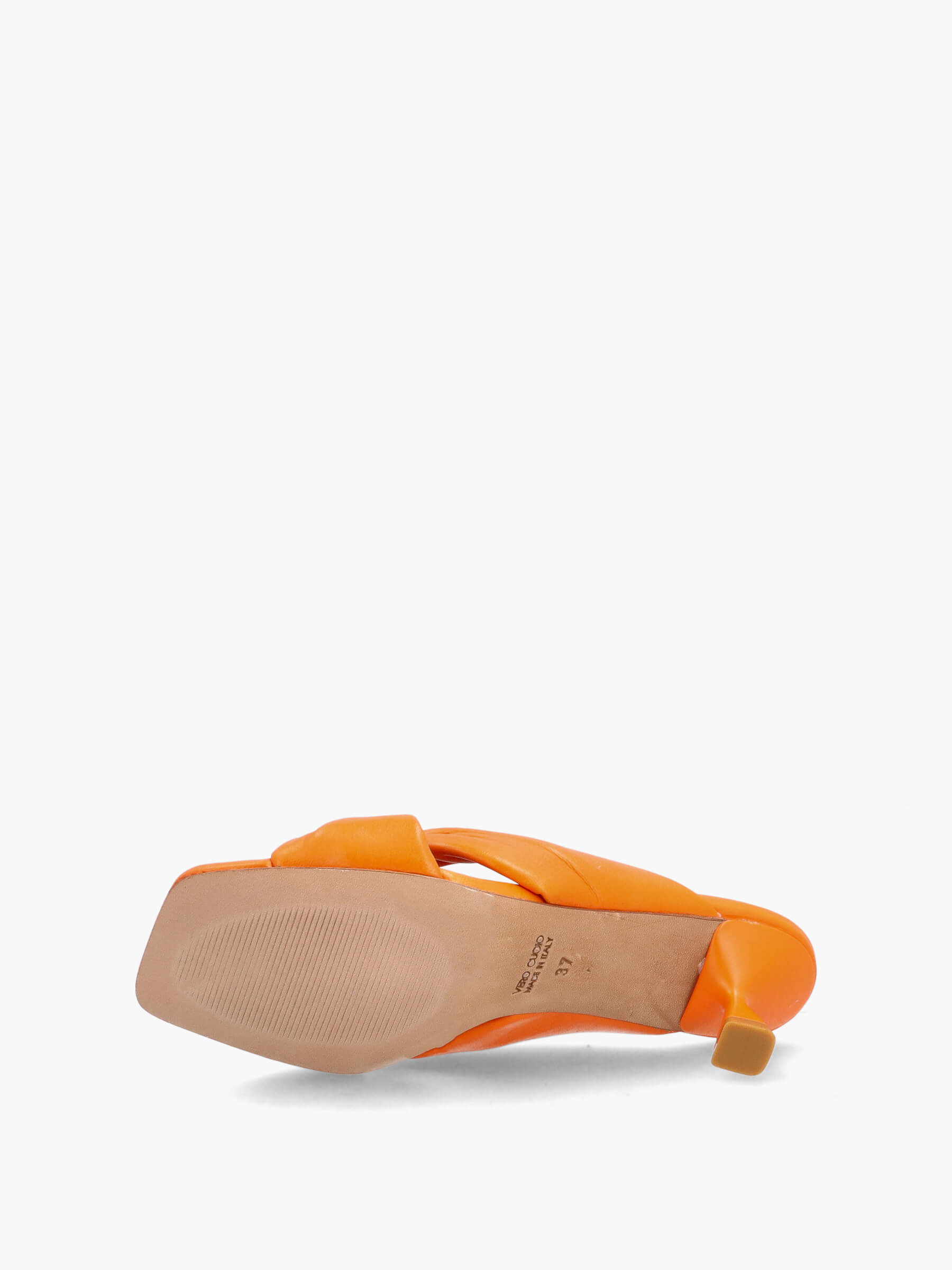 Mules arancio, Bekleidung, Schuhwerk, Sandale, Schuh