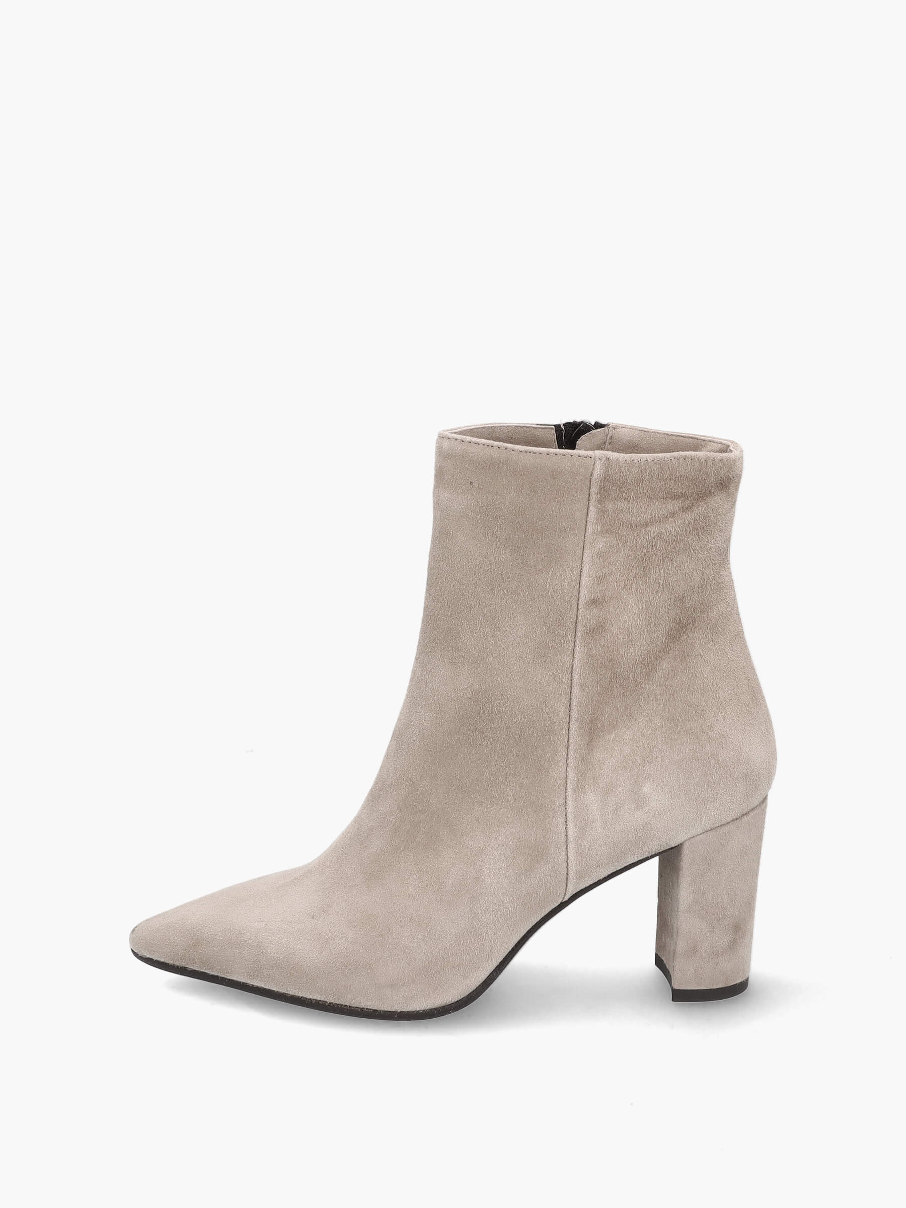Stiefeletten-hellgrau-70-mm-TM8773V-0010-0122-Thea-Mika_1_BM Stiefeletten hellgrau 70 mm, Bekleidung, Schuhwerk, Schuh, Hoher Absatz