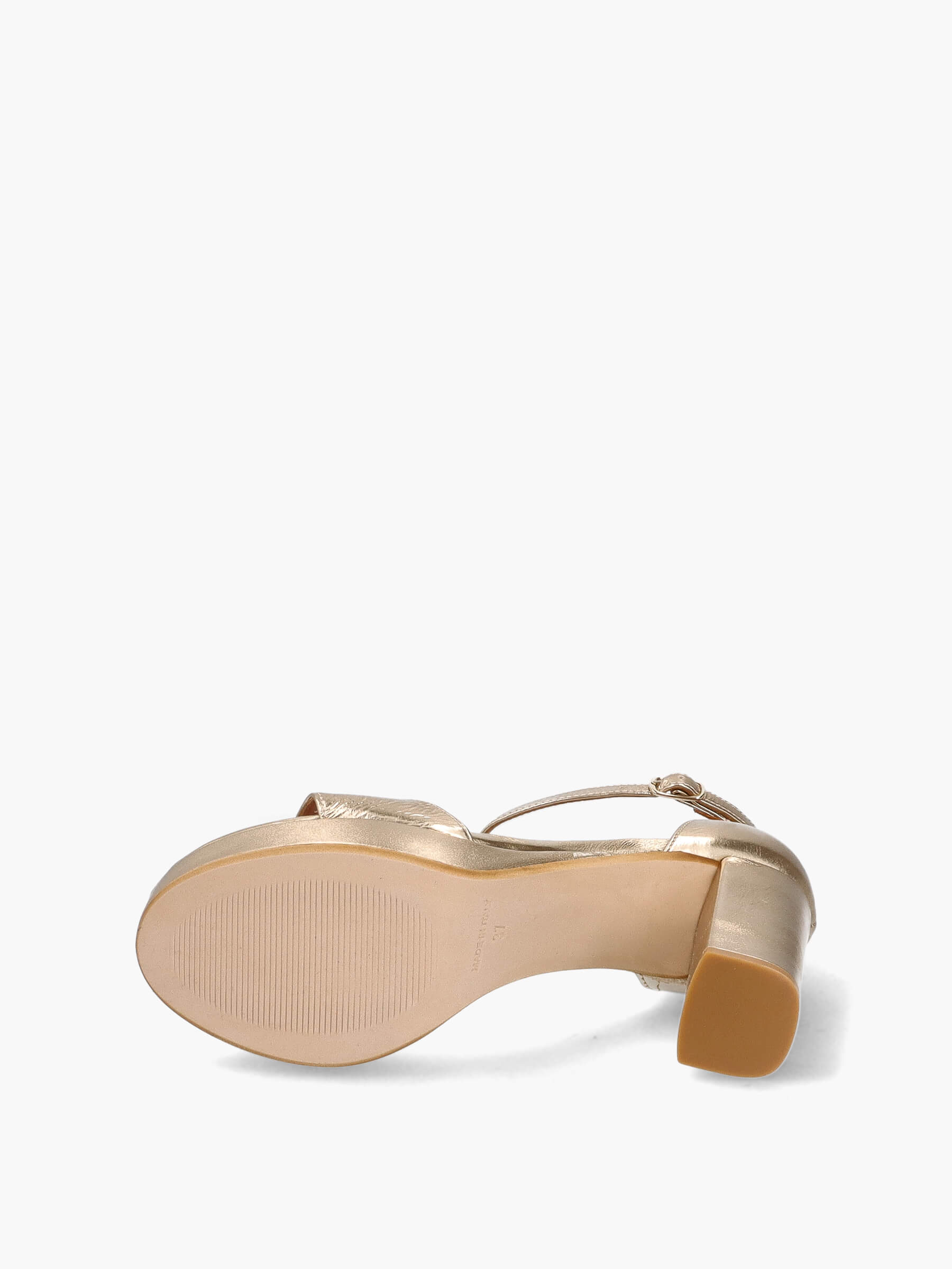 Plateau-Sandalen metallic 100 mm, Bekleidung, Schuhwerk, Sandale, Schuh