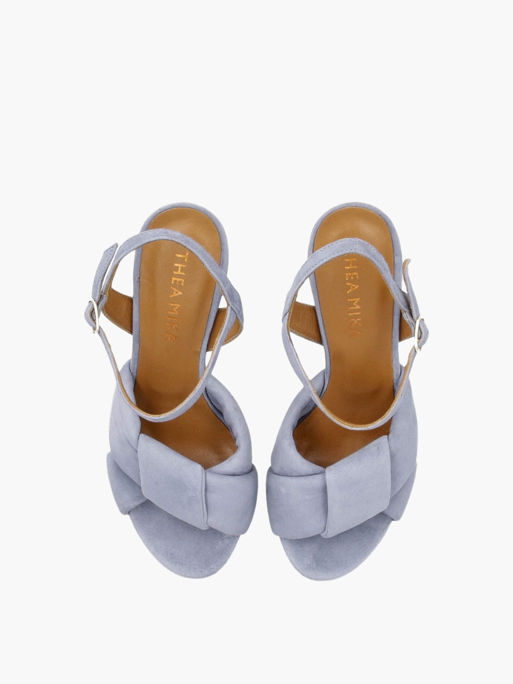 Plateau-Sandalen jeans 100 mm, Bekleidung, Schuhwerk, Sandale