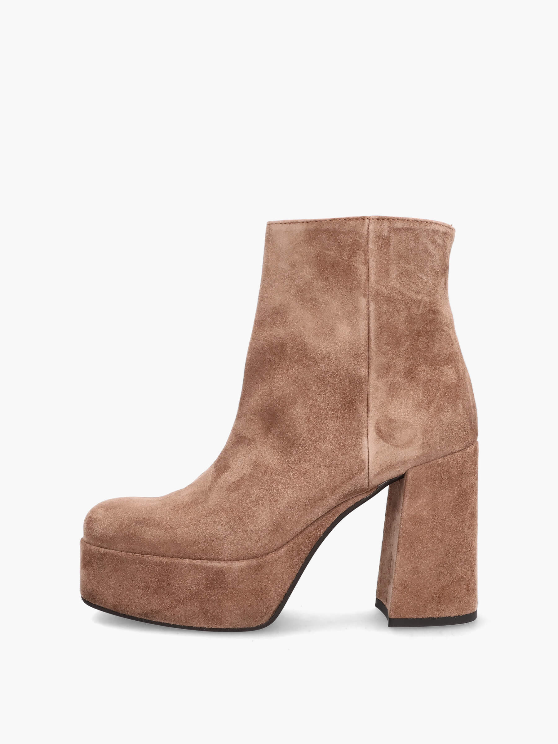 High Heel Boots acero 100 mm, Bekleidung, Schuhwerk, Schuh, Hoher Absatz, Wildleder