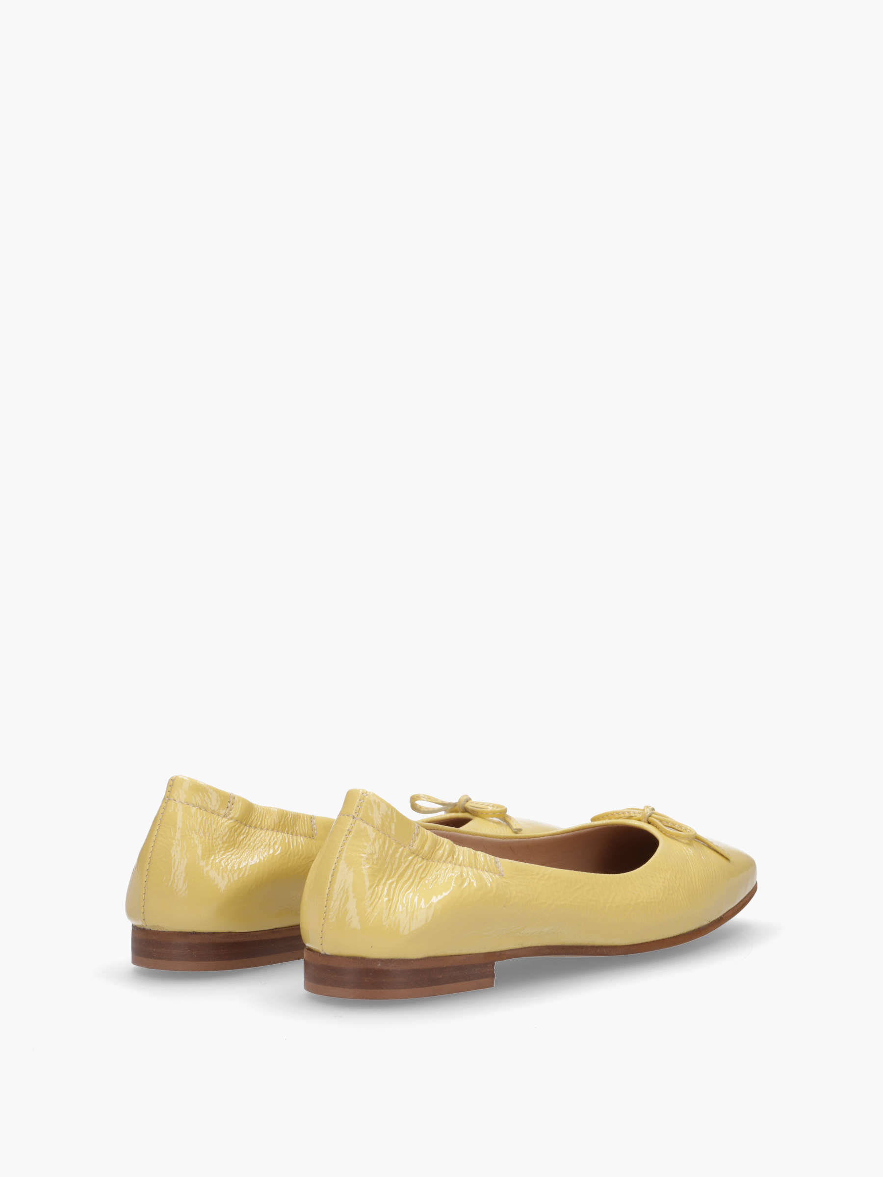 JOA Lackleder Gelb, Bekleidung, Schuhwerk, Schuh, Sneaker