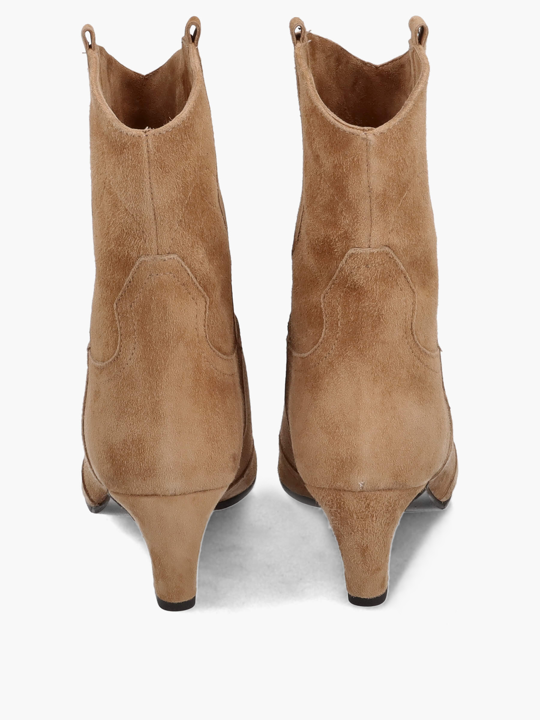 Cowboy boots braun 50 mm, Bekleidung, Schuhwerk, Schuh, Wildleder, Hoher Absatz