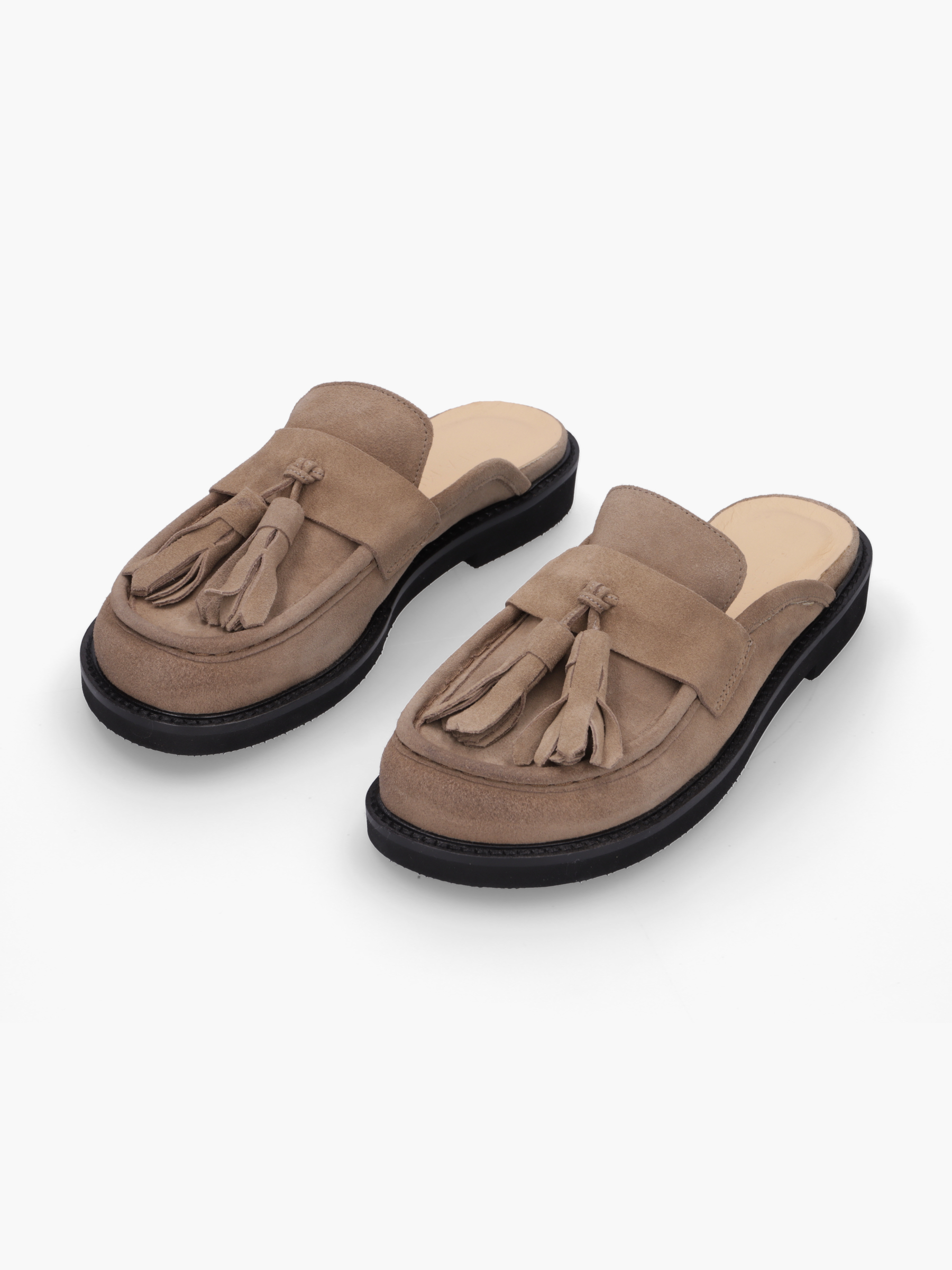 OANA Rauleder Hellbraun, Bekleidung, Schuhwerk, Sandale, Schuh
